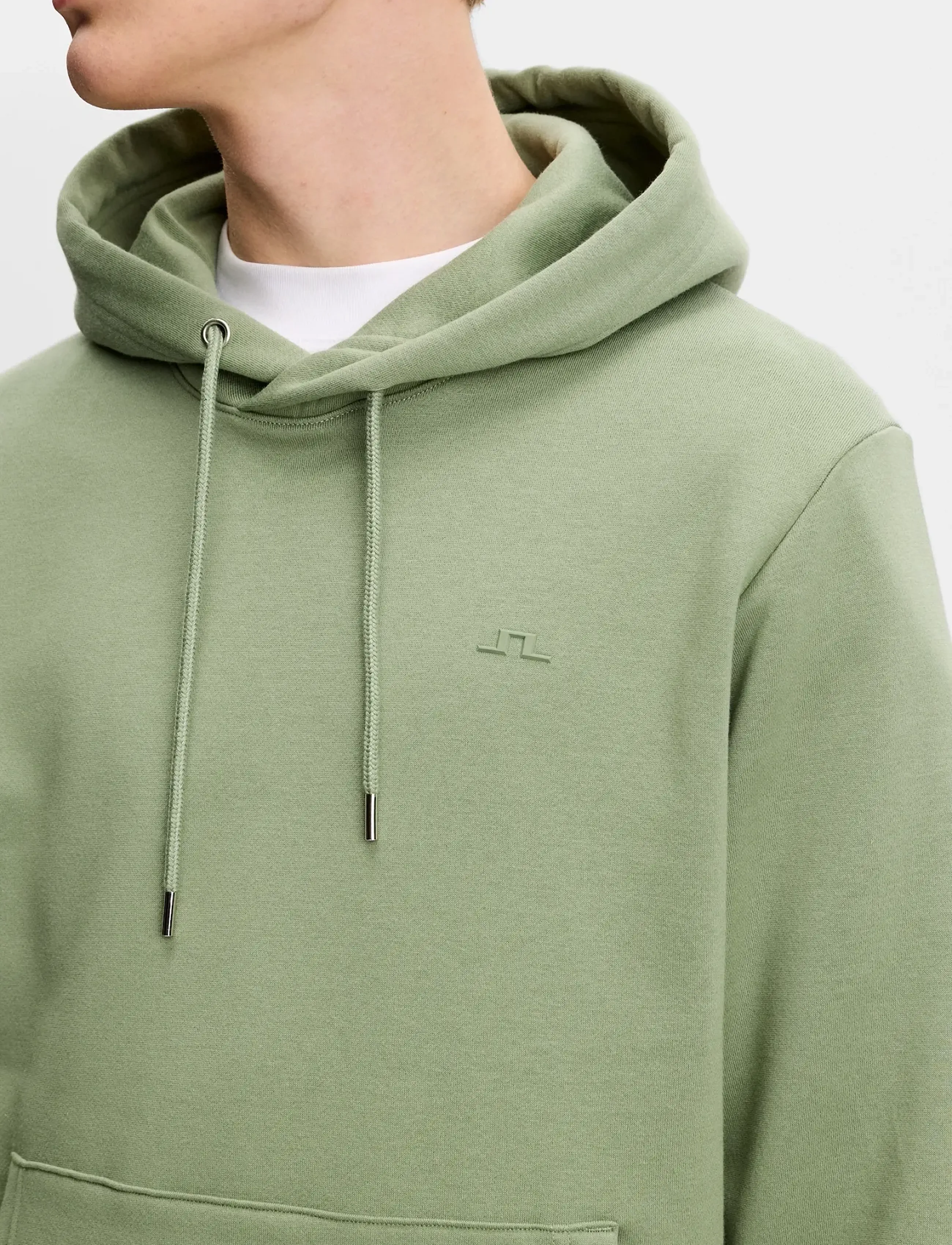 J. Lindeberg - Alpha Hood - kapuutsiga dressipluusid - hedge green - 4