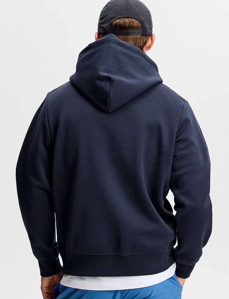 J. Lindeberg - Alpha Hood - hoodies - jl navy - 2
