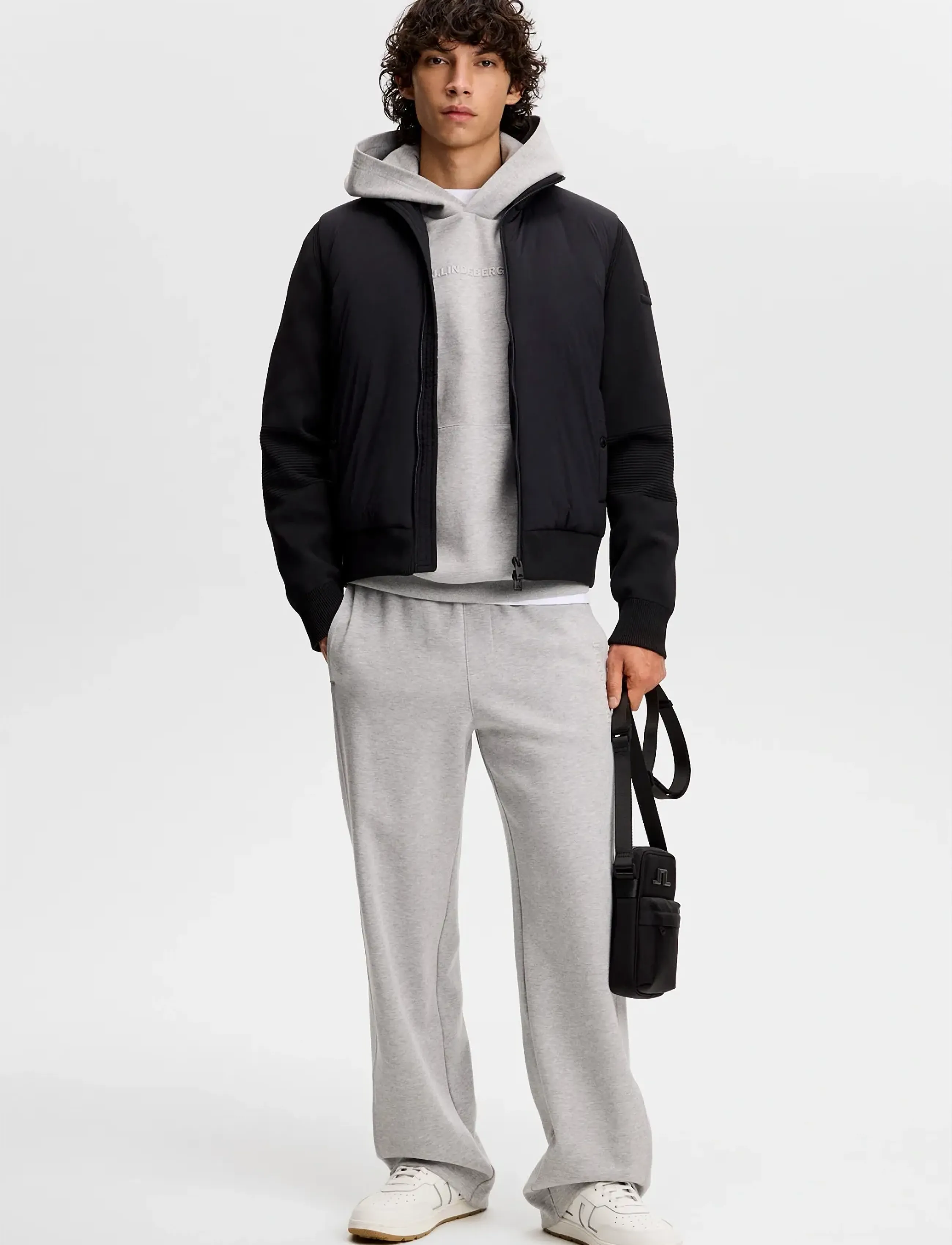 J. Lindeberg - Club Pants - vabaajapüksid - light grey melange - 3