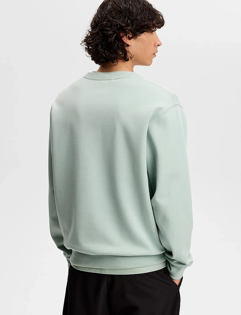 J. Lindeberg - Club Printed Crew Neck - nach anlass kaufen - jadeite - 2