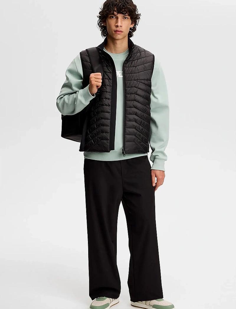 J. Lindeberg - Club Printed Crew Neck - nach anlass kaufen - jadeite - 3