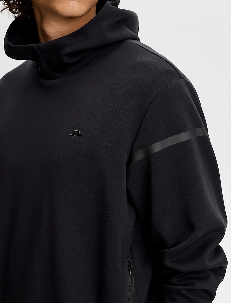J. Lindeberg - Icon Hood - oberteile - black - 5