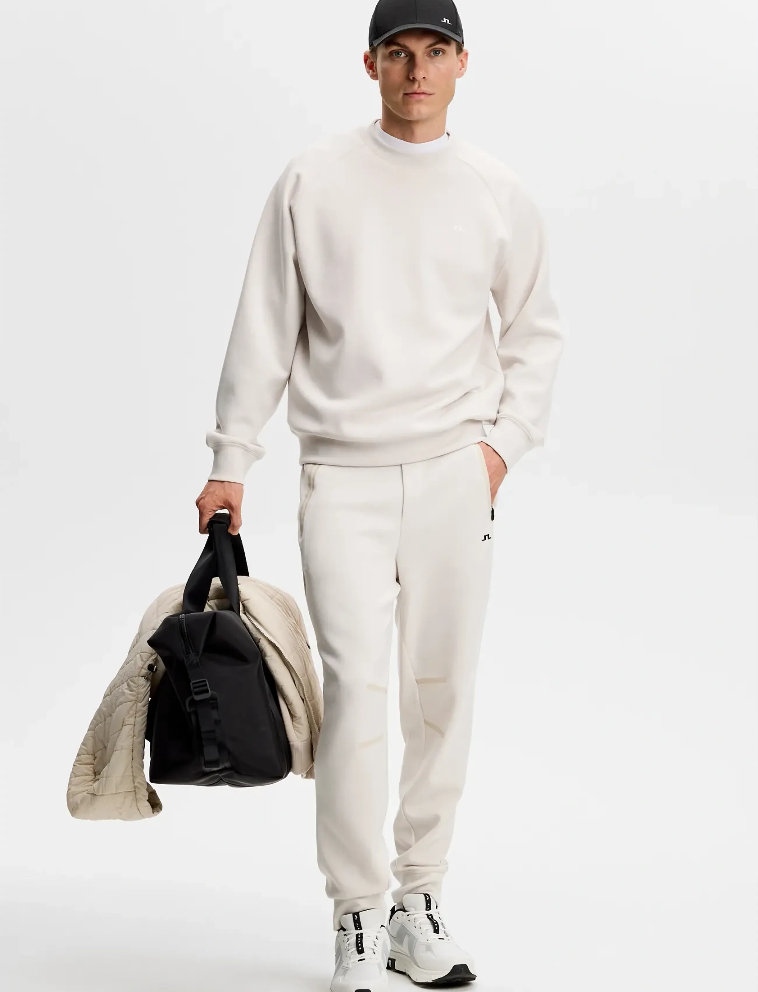 J. Lindeberg - Icon Sweatpants - treniņbikses - moonbeam - 4