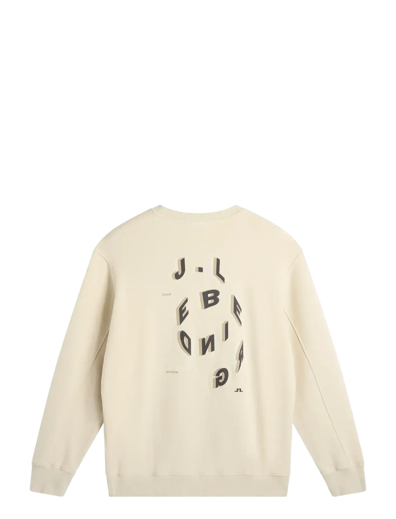 J. Lindeberg - Cardon Crew Neck - vacation essentials - moonbeam - 2