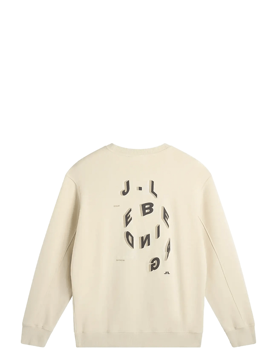 J. Lindeberg - Cardon Crew Neck - puhkuse põhitooted - moonbeam - 2