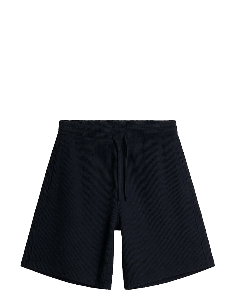 J. Lindeberg - Simon Waffle Shorts - sweatshorts - jl navy - 1