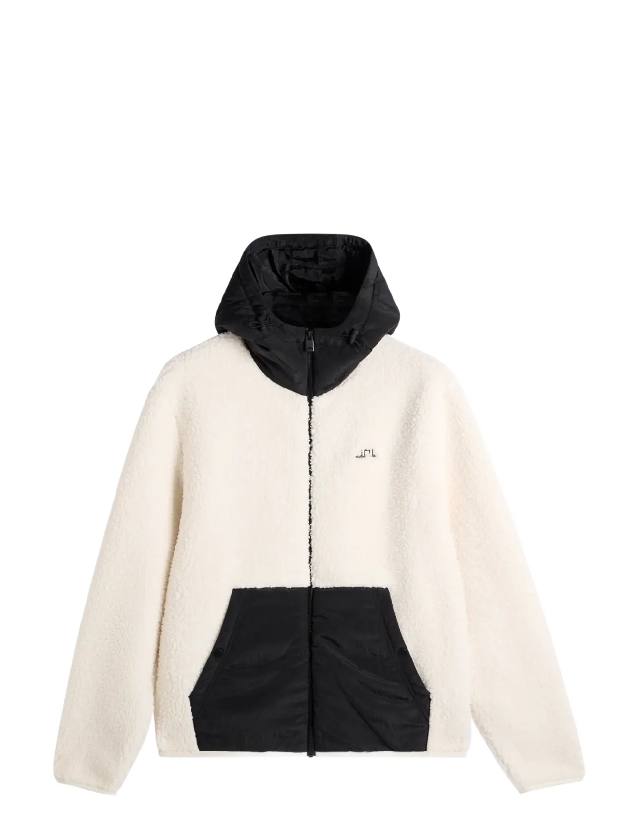 J. Lindeberg - Varek Hybrid Zip Hood - tofu - 1