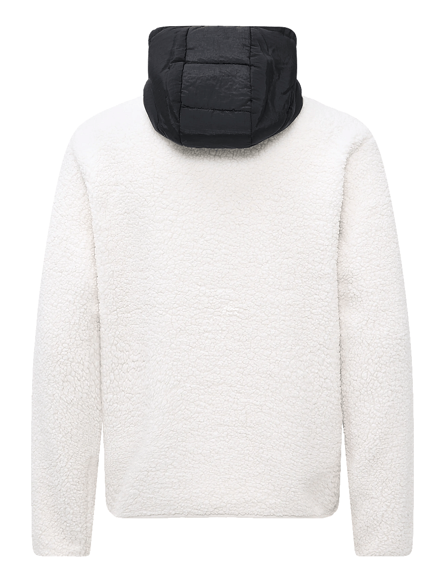 J. Lindeberg - Varek Hybrid Zip Hood - hybridjackor - tofu - 2