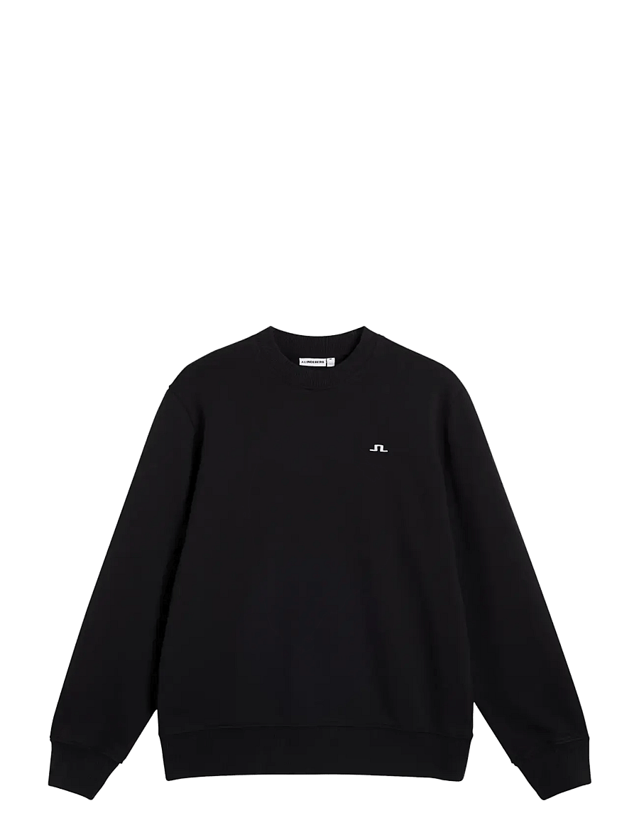 J. Lindeberg - M CREW NECK - dressipluusid - black - 0