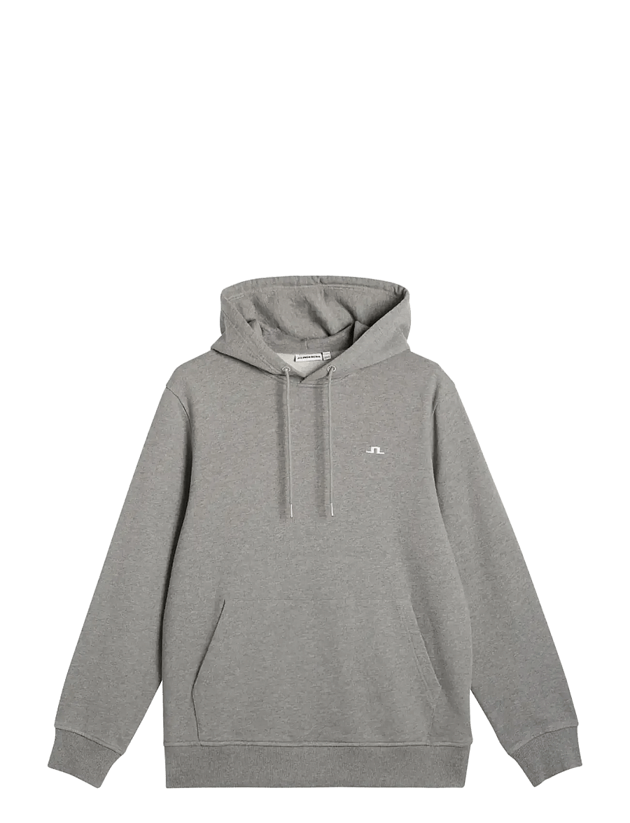 J. Lindeberg - M HOOD - kapuzenpullover - mid grey melange - 0