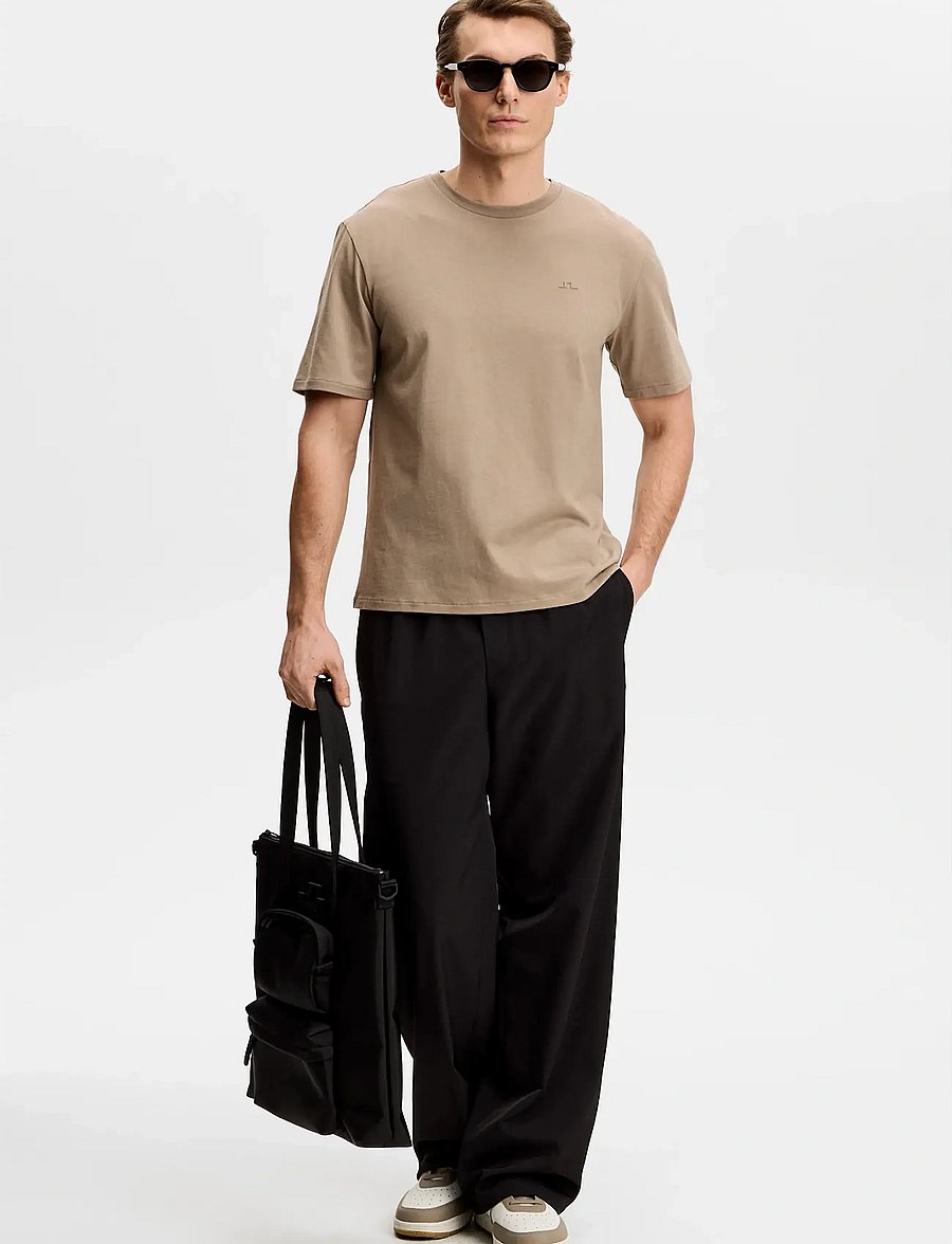 J. Lindeberg - Alpha T-shirt - short-sleeved t-shirts - brindle - 3