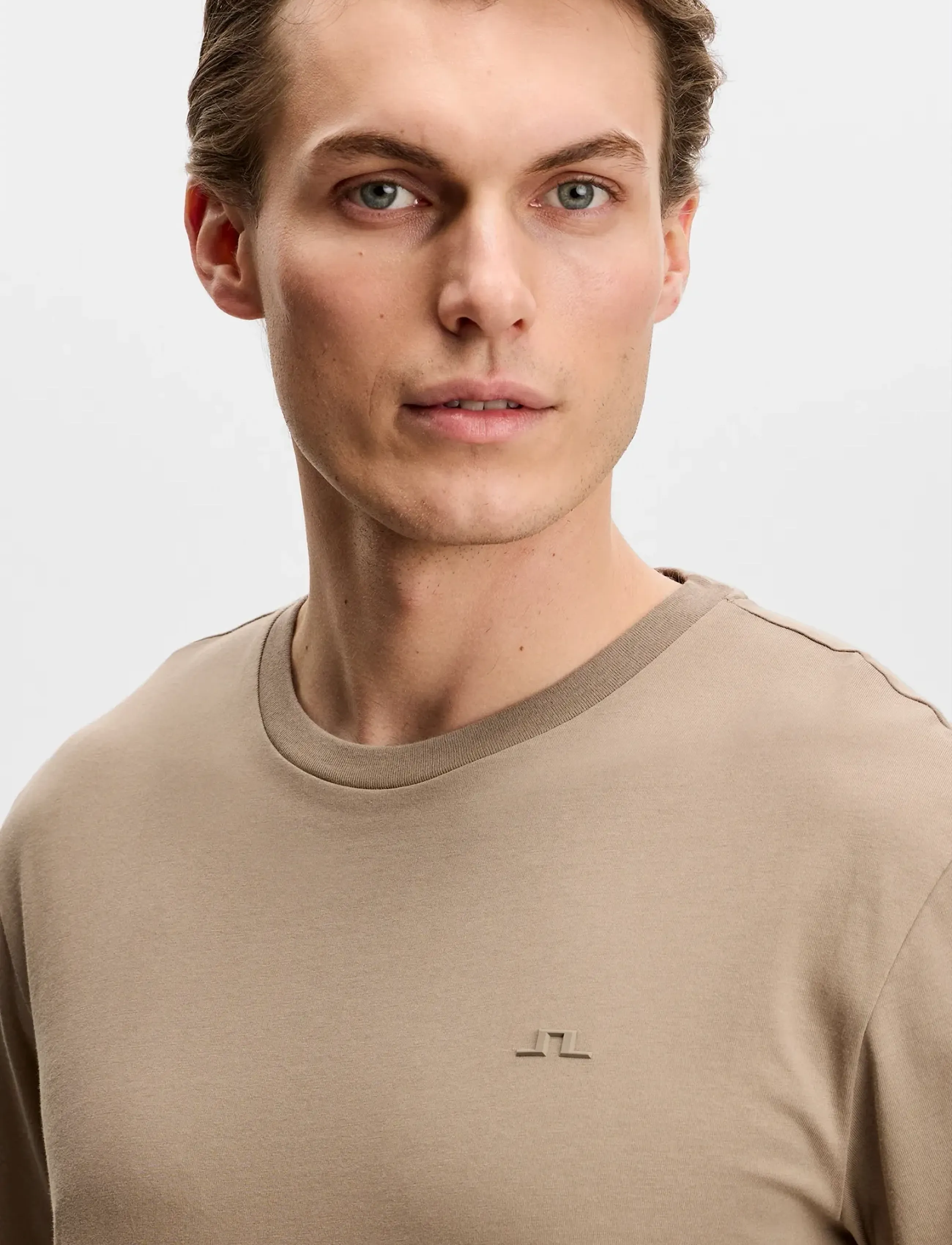 J. Lindeberg - Alpha T-shirt - kurzärmelig - brindle - 4