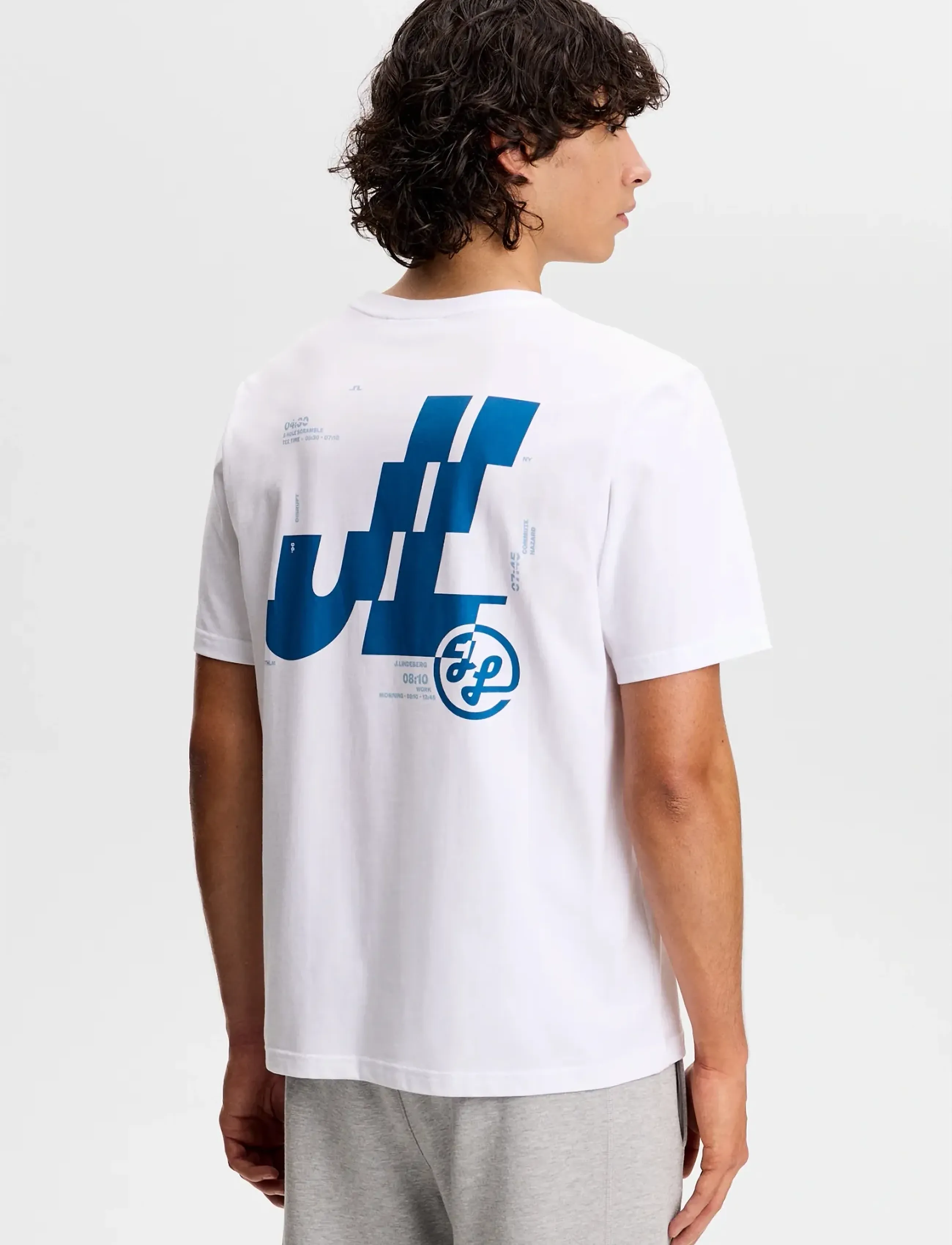 J. Lindeberg - Parcie Seasonal Tee - lühikeste varrukatega t-särgid - white - 2