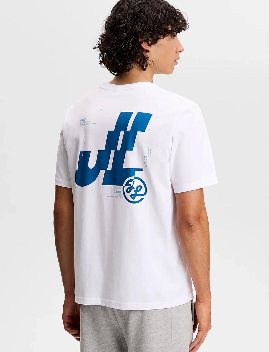 J. Lindeberg - Parcie Seasonal Tee - lühikeste varrukatega t-särgid - white - 2