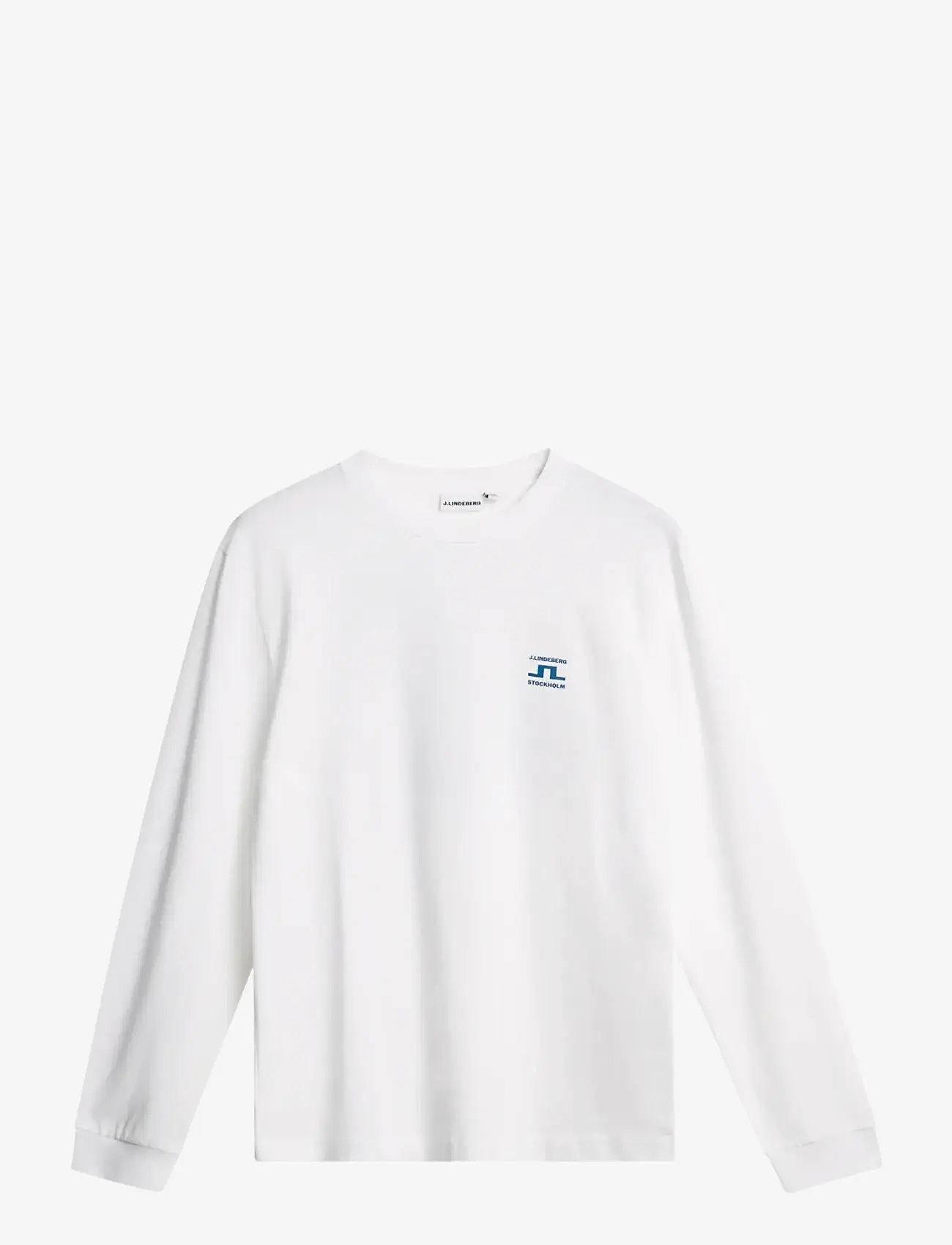 J. Lindeberg - Parcie Longsleeve Tee - t-shirts - white - 2