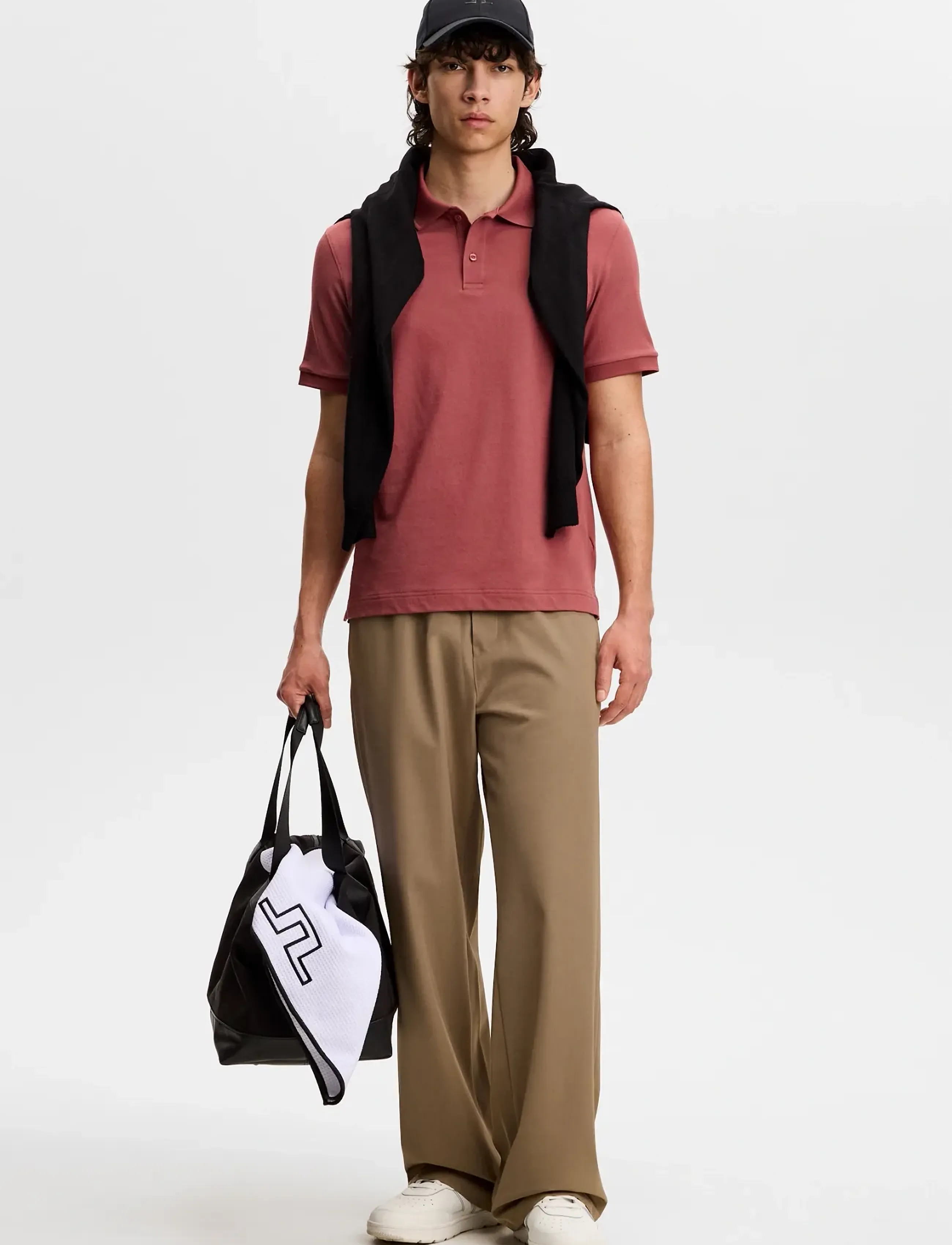 J. Lindeberg - Verse Polo - short-sleeved polos - apple butter - 3