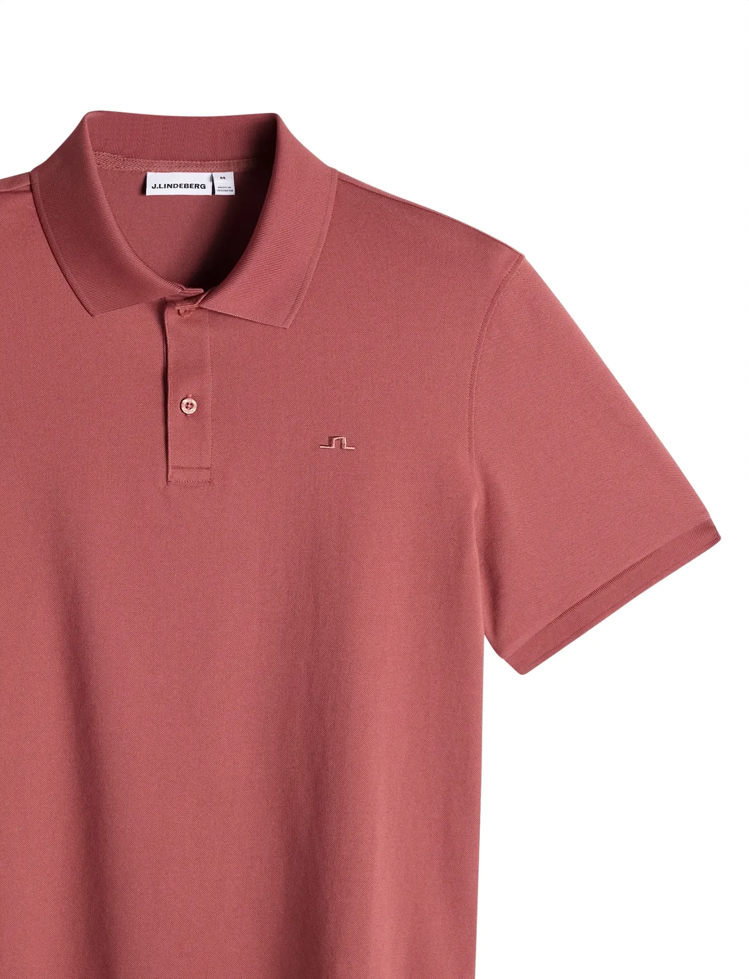 J. Lindeberg - Verse Polo - short-sleeved polos - apple butter - 5