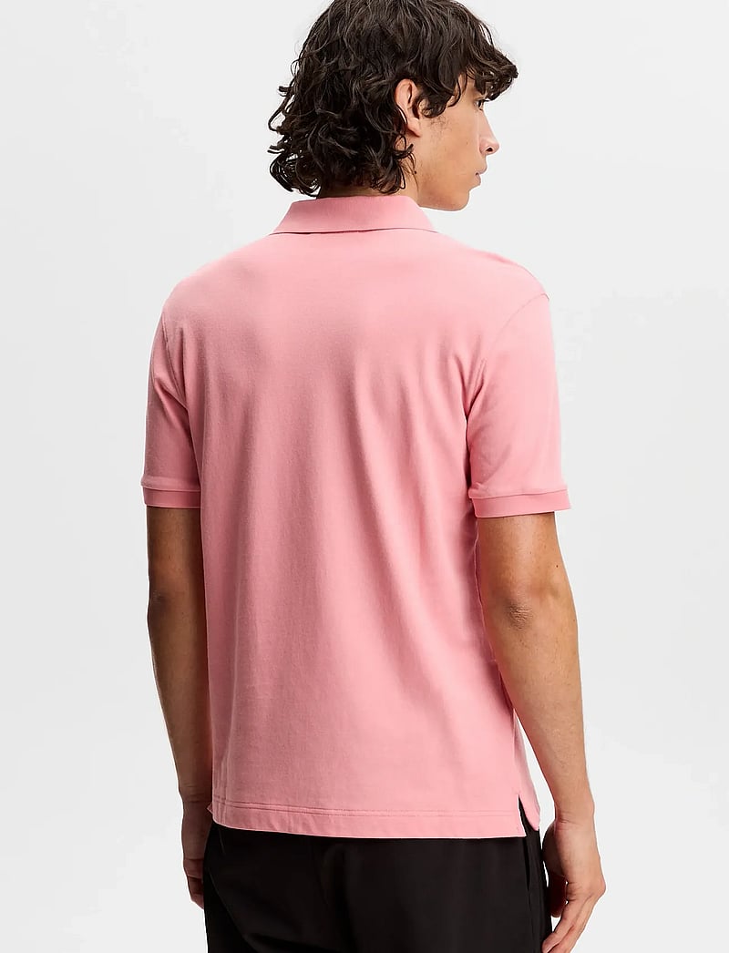 J. Lindeberg - Verse Polo - kortärmade pikéer - flamingo plume - 2