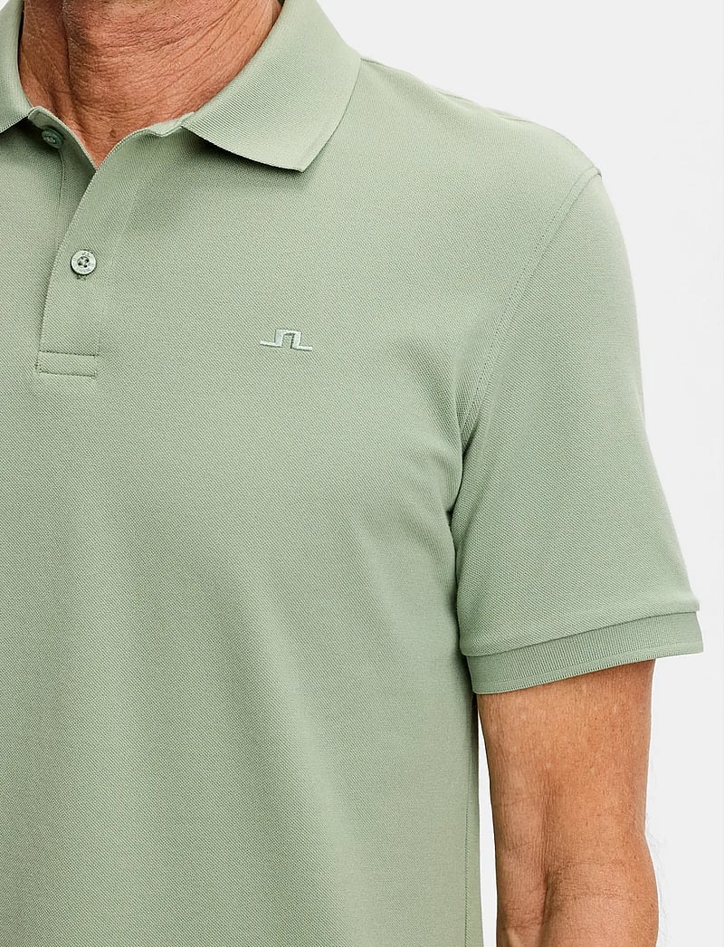J. Lindeberg - Verse Polo - kortärmade pikéer - hedge green - 4