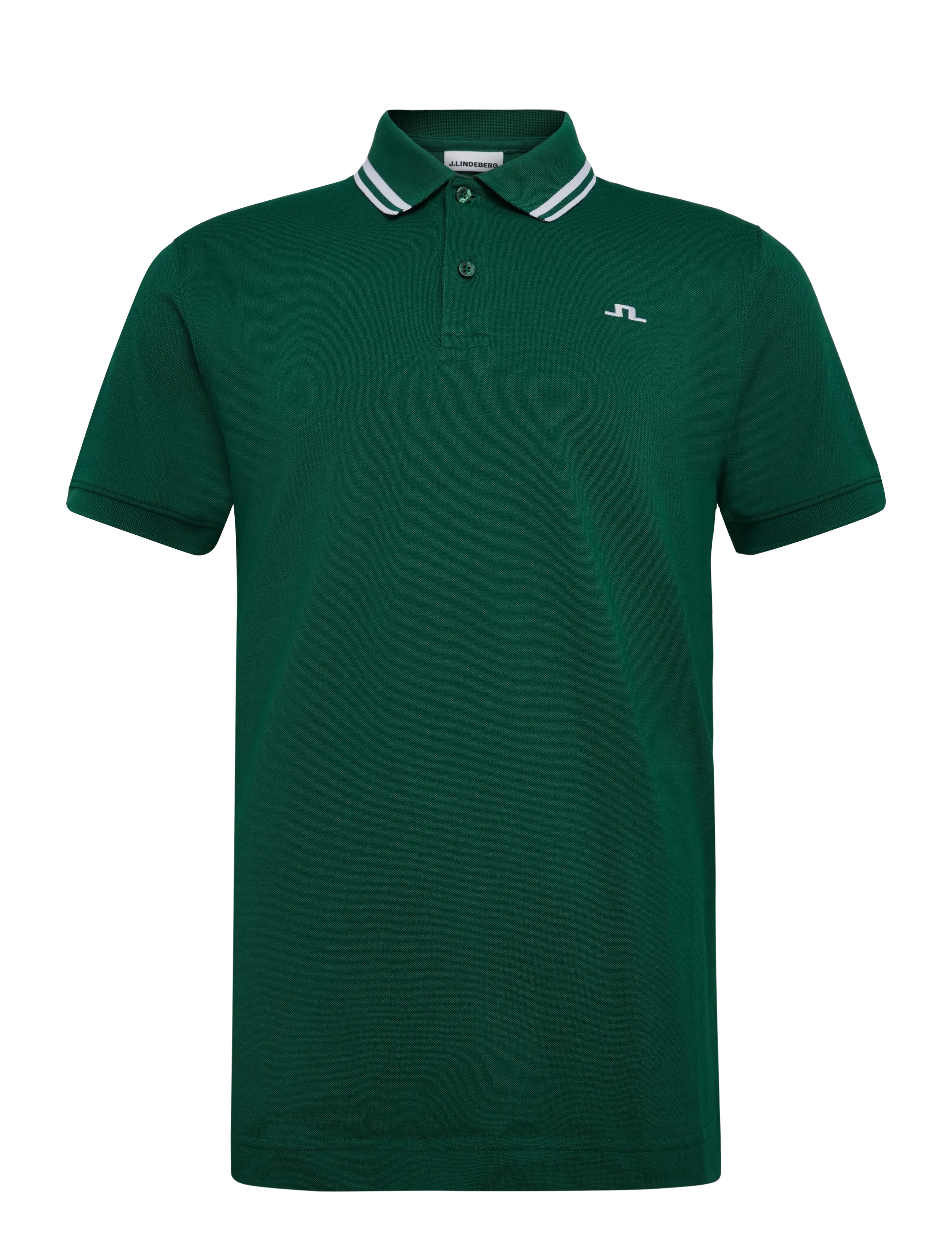 J. Lindeberg - Joey Tipping Polo - oberteile & t-shirts - forest biome - 1