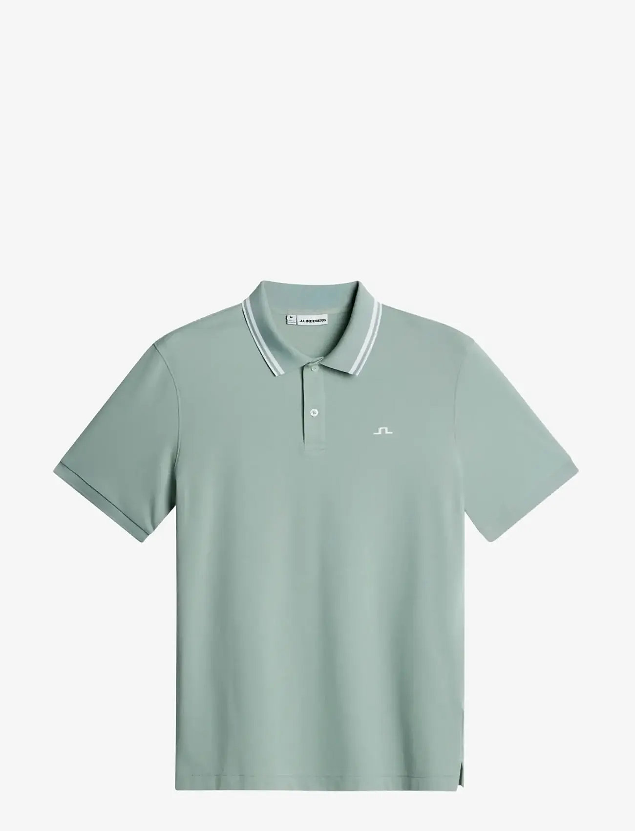 J. Lindeberg - Joey Tipping Polo - oberteile & t-shirts - jadeite - 0