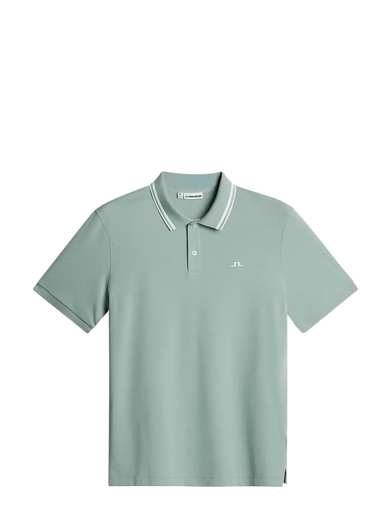 J. Lindeberg - Joey Tipping Polo - oberteile & t-shirts - jadeite - 0