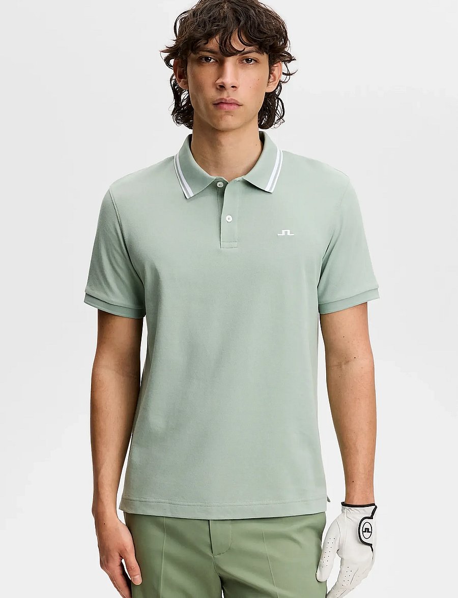 J. Lindeberg - Joey Tipping Polo - toppar - jadeite - 0