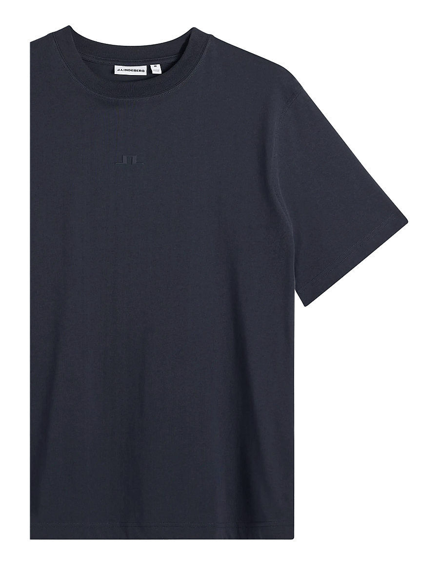 J. Lindeberg - Parcie Logo Tee - kurzärmelige t-shirts - jl navy - 2