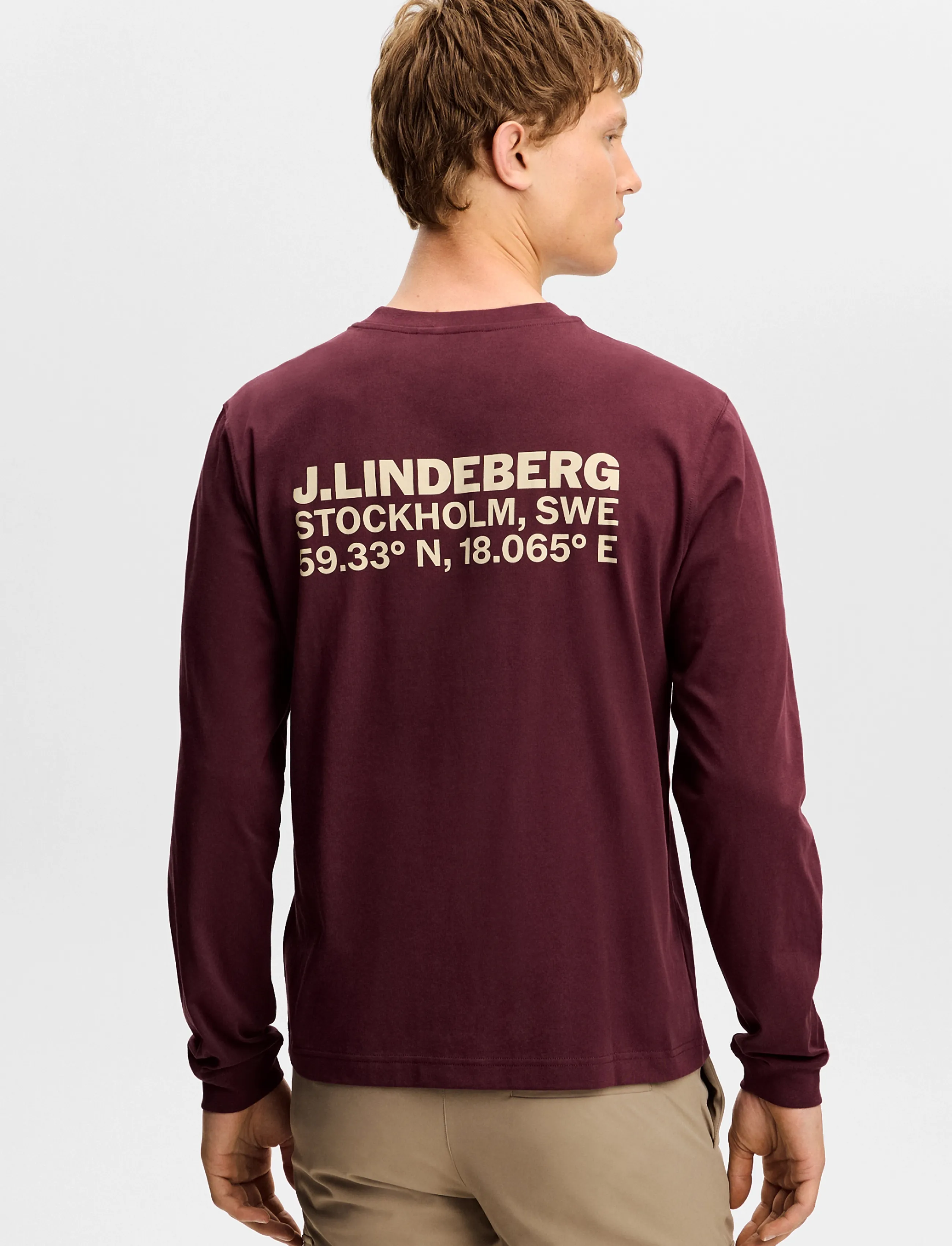 J. Lindeberg - Parcie Longsleeve Tee - winetasting - 3