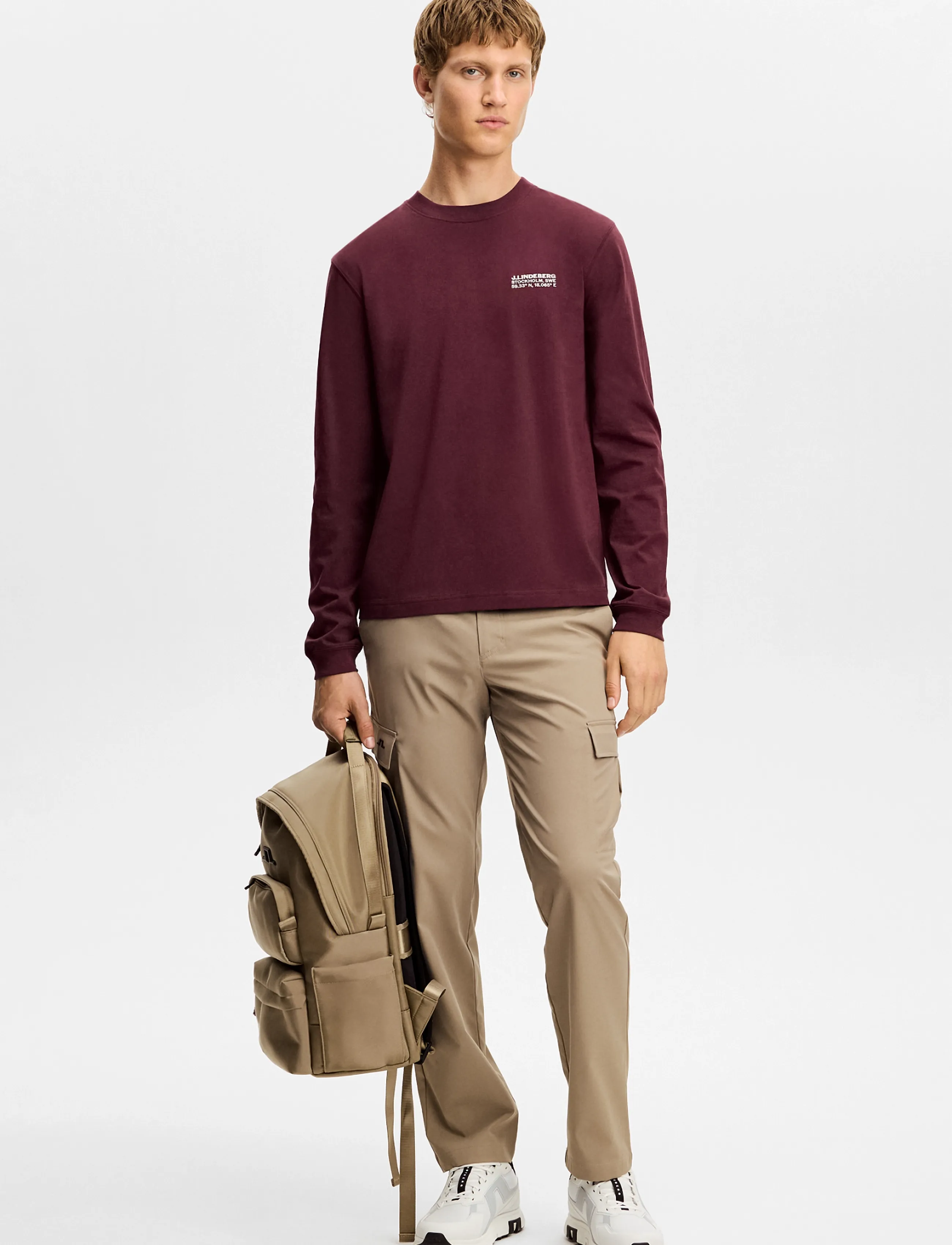 J. Lindeberg - Parcie Longsleeve Tee - winetasting - 4