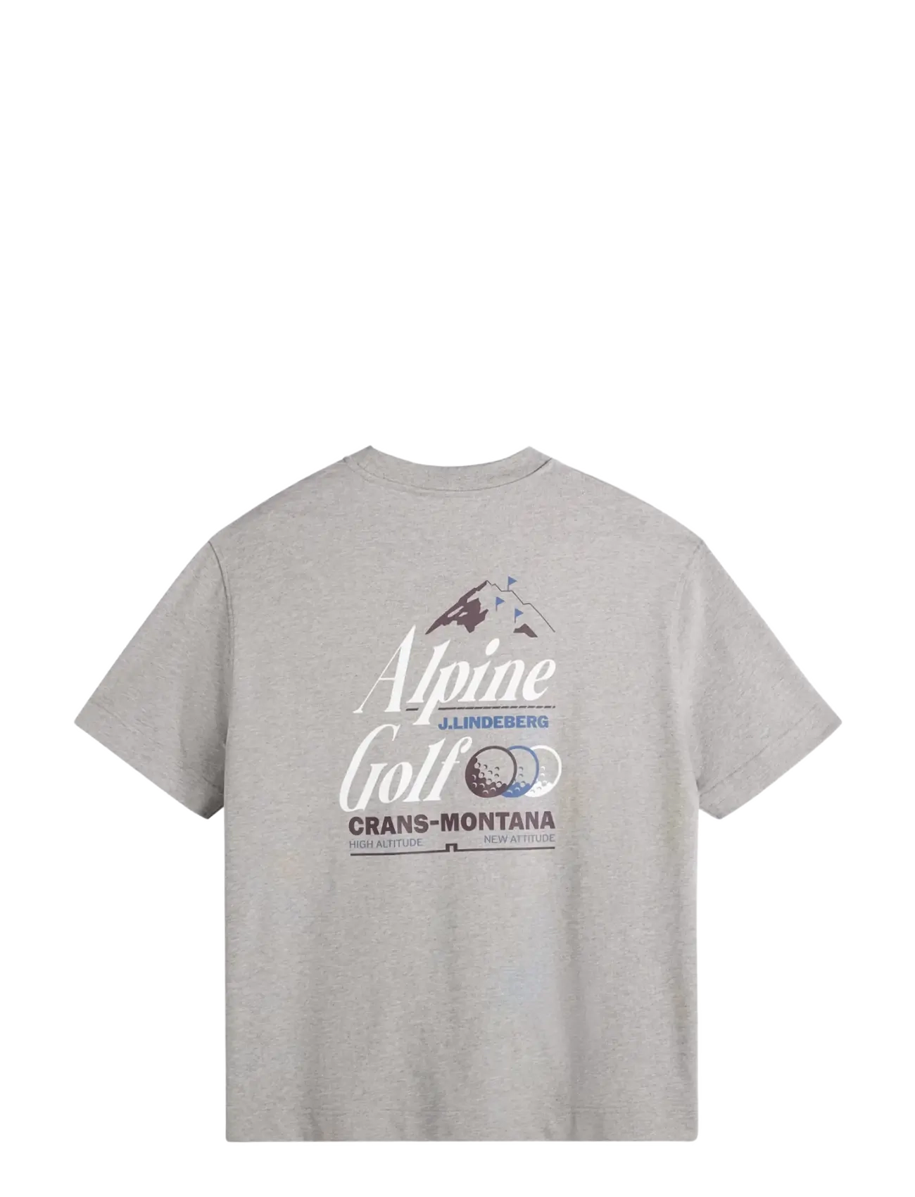 J. Lindeberg - Bennett Heavy T-Shirt - light grey melange - 1
