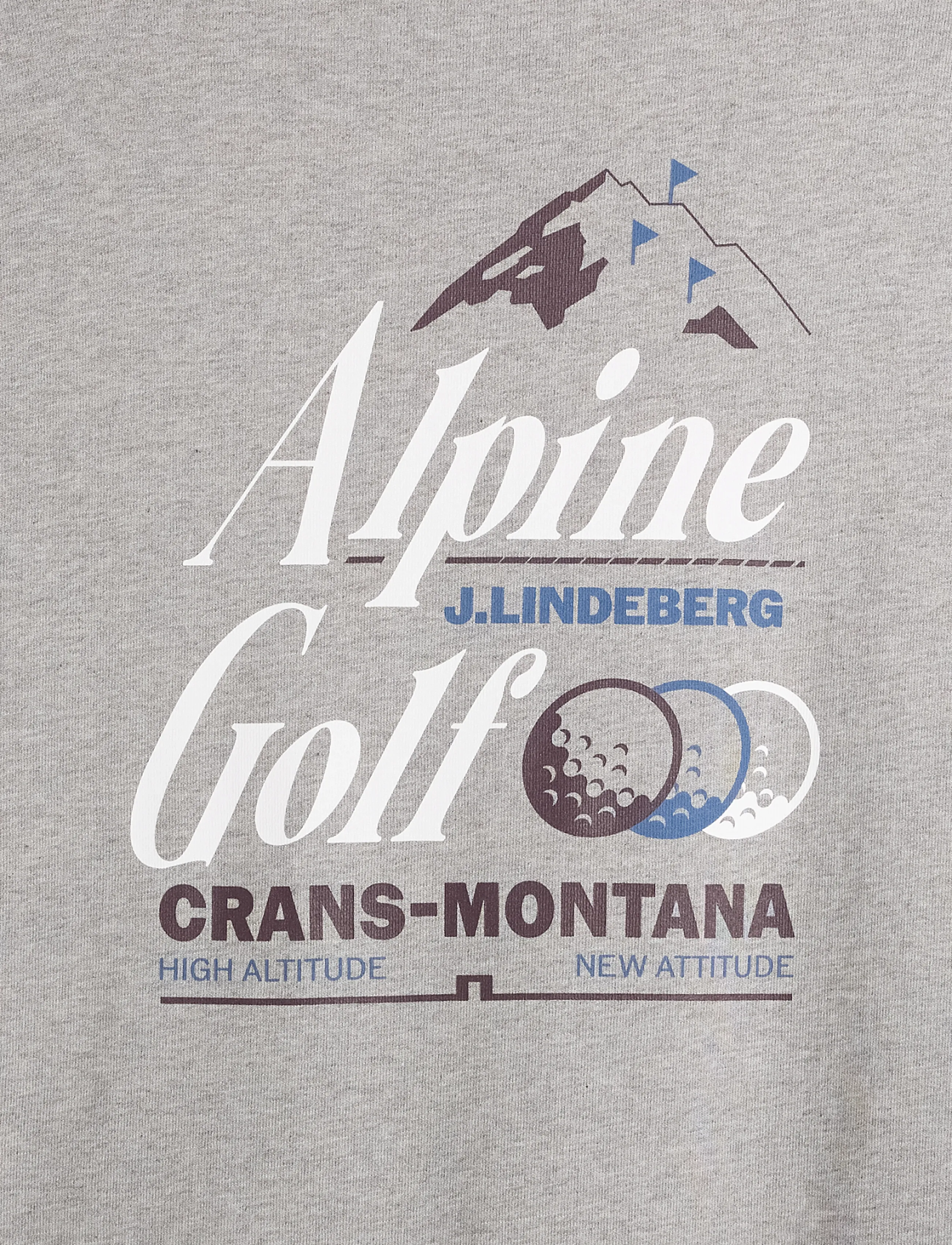 J. Lindeberg - Bennett Heavy T-Shirt - light grey melange - 3