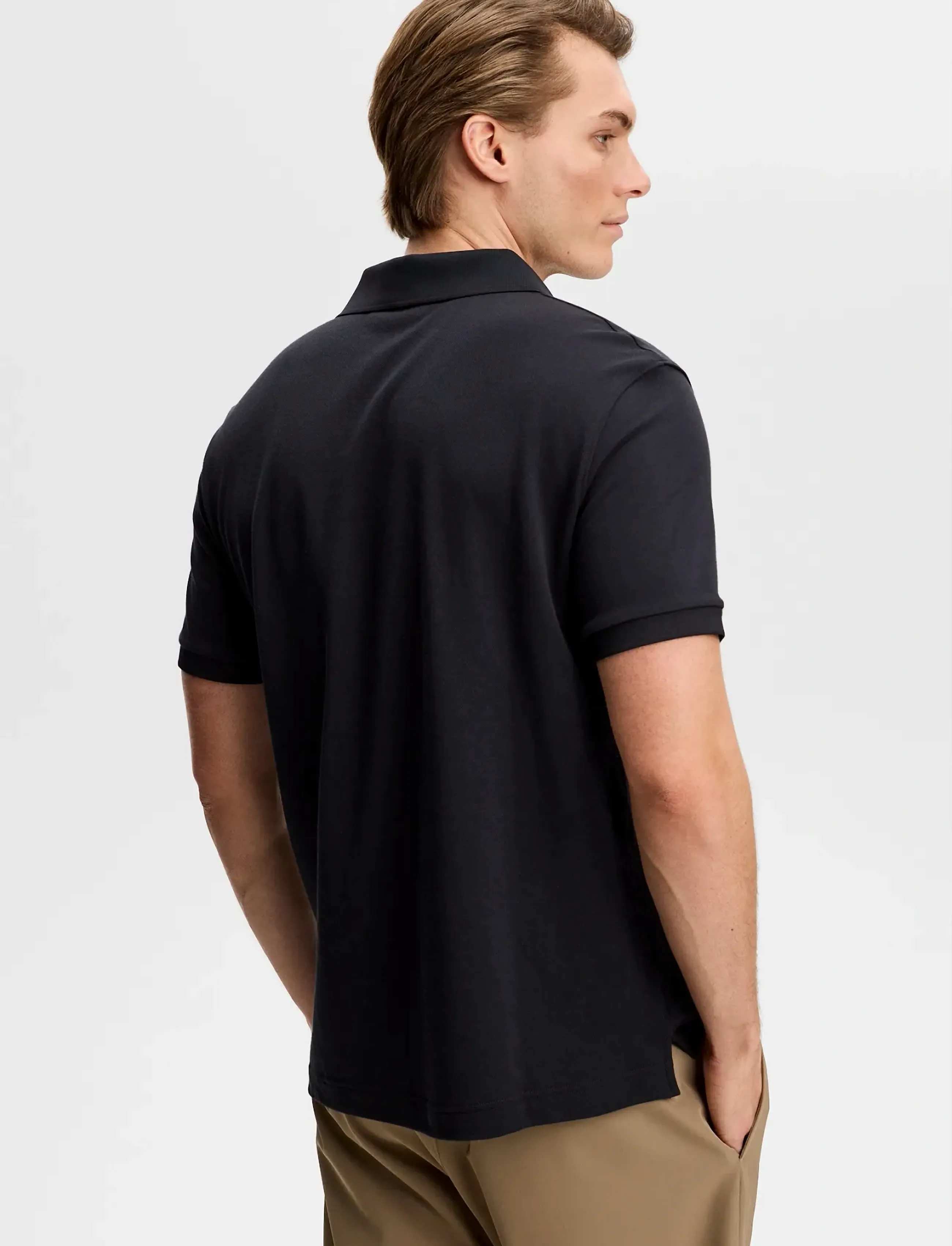 J. Lindeberg - Verse Polo - lühikeste varrukatega polod - black - 3