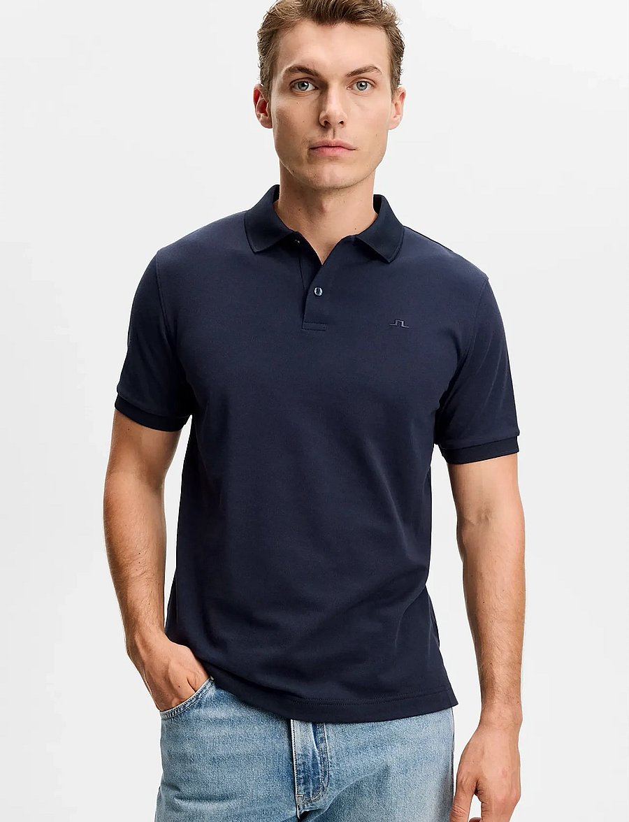 J. Lindeberg - Verse Polo - kurzärmelig - jl navy - 0