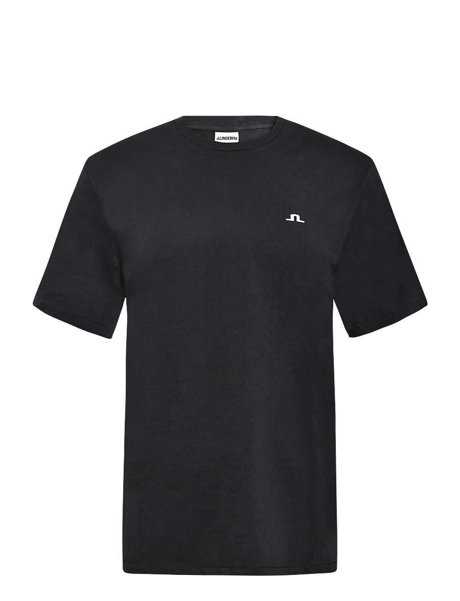 J. Lindeberg - M T-SHIRT - lühikeste varrukatega t-särgid - black - 0