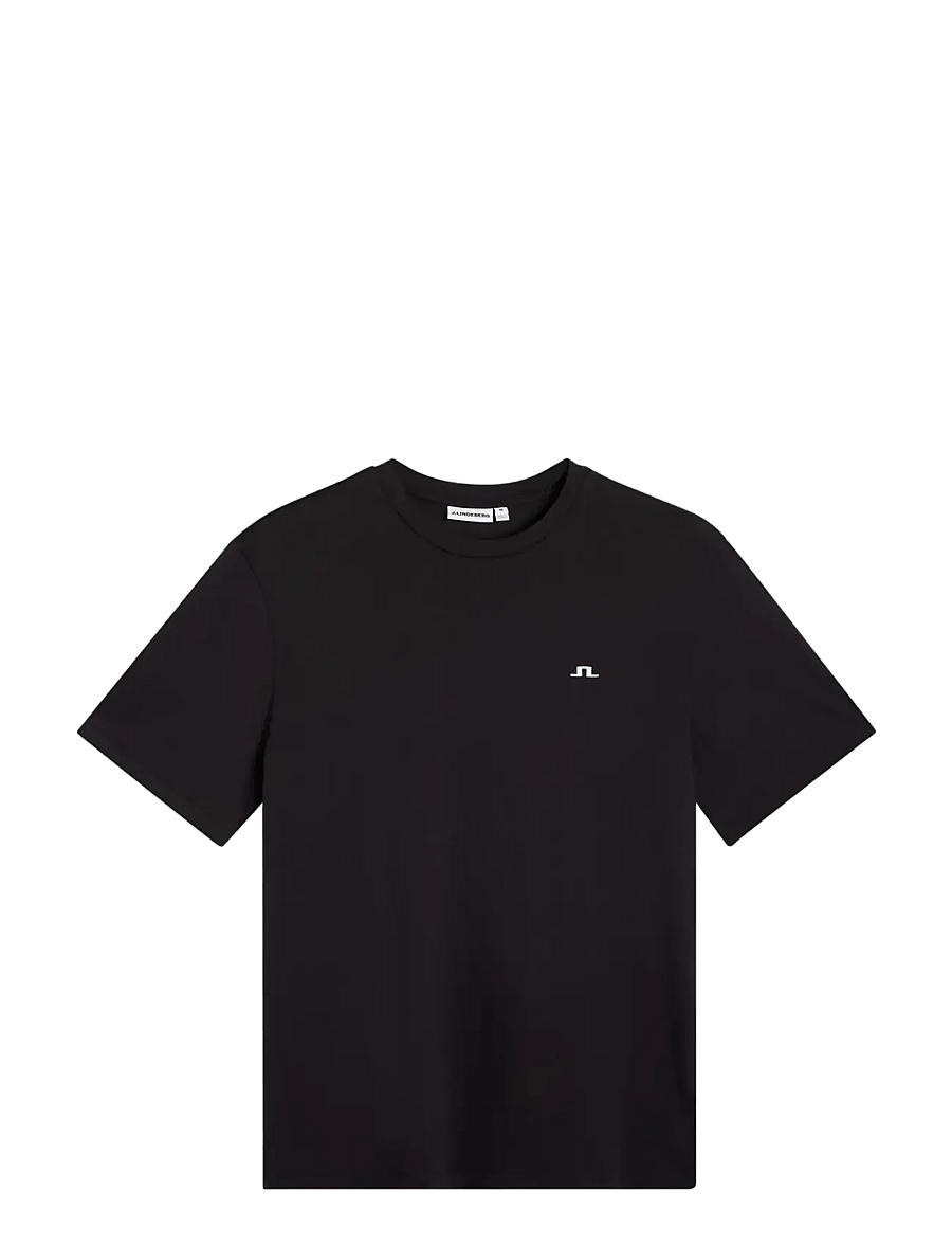 J. Lindeberg - M T-SHIRT - kortärmade t-shirts - black - 0