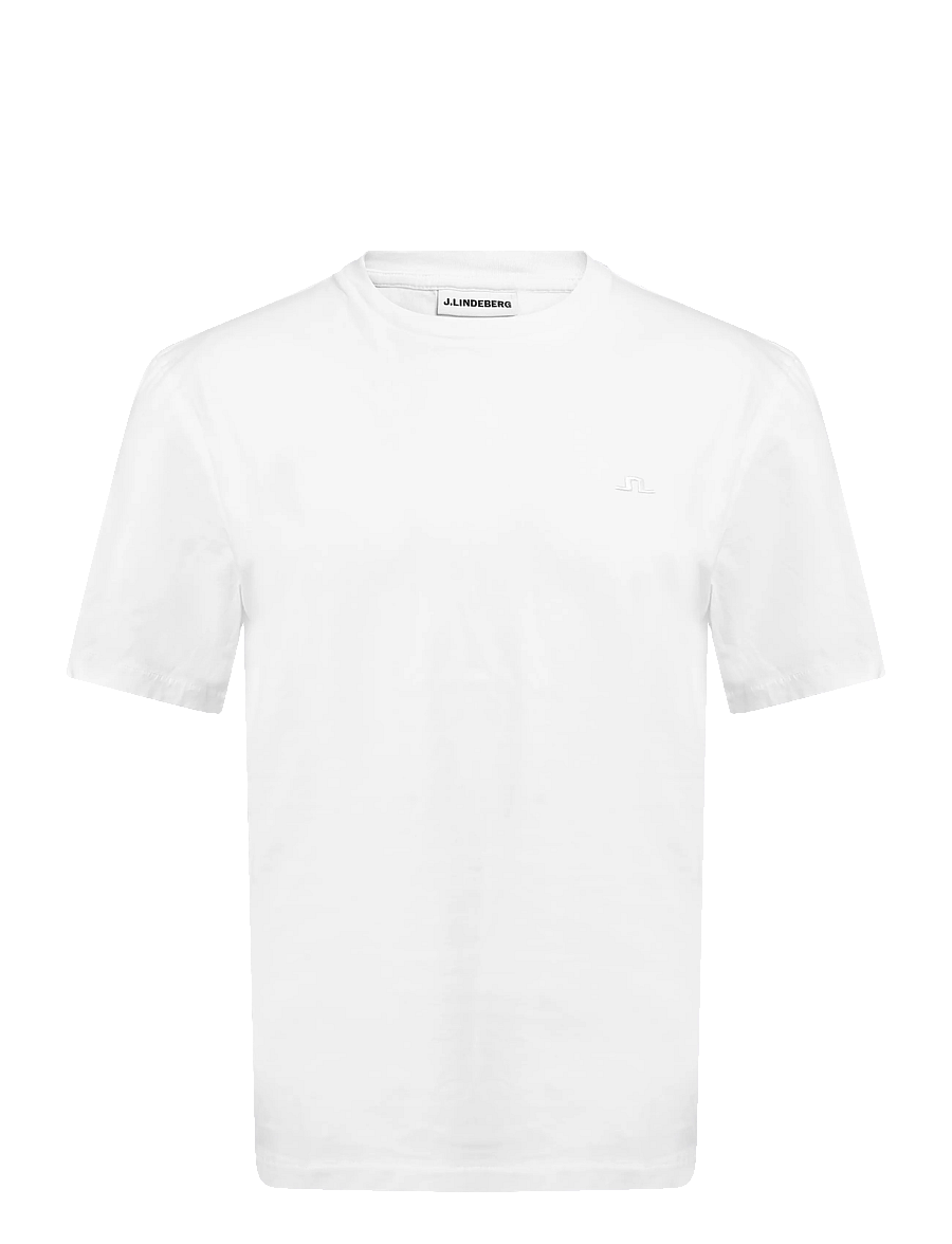J. Lindeberg - M T-SHIRT - lühikeste varrukatega t-särgid - white - 0