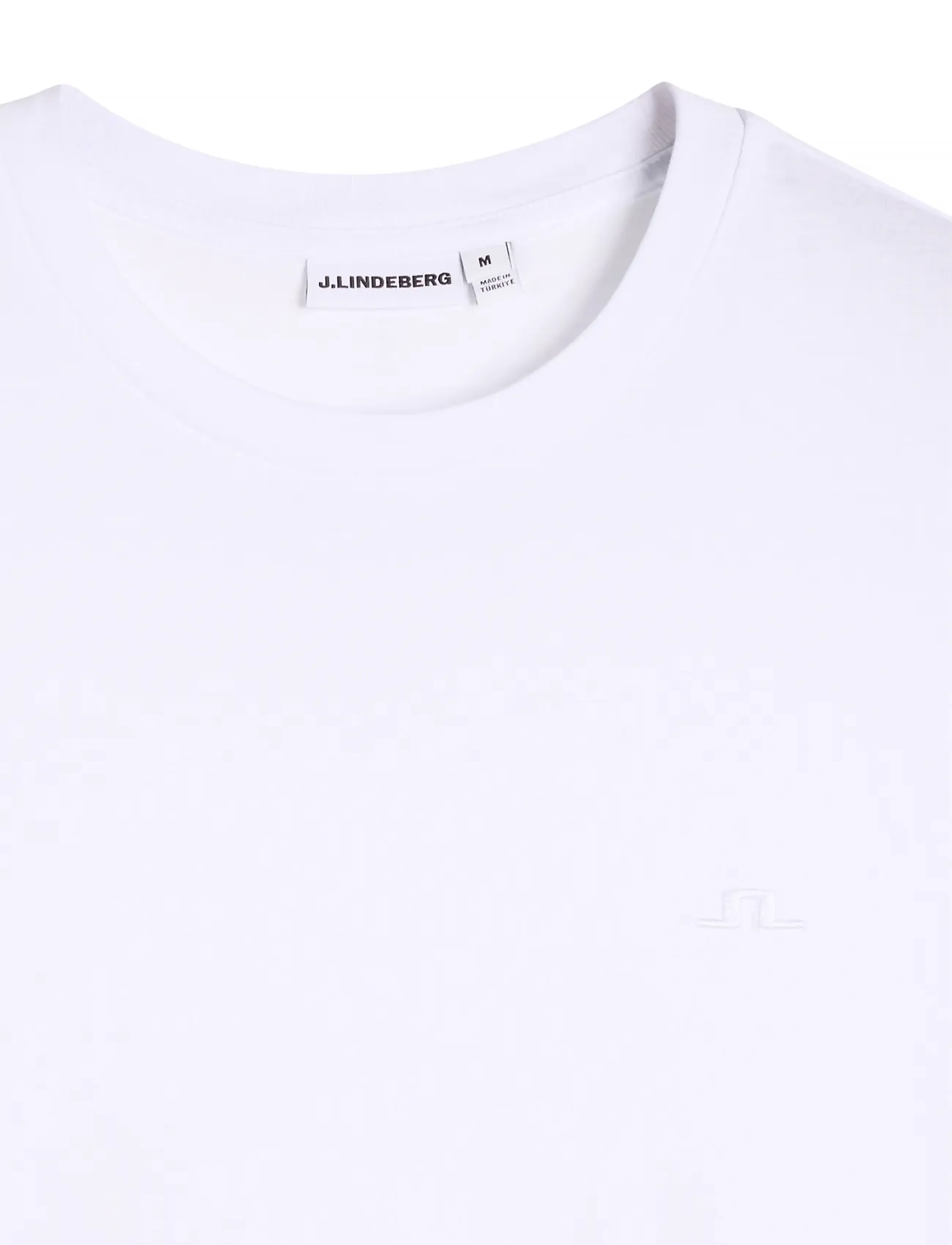 J. Lindeberg - M T-SHIRT - kurzärmelige t-shirts - white - 1