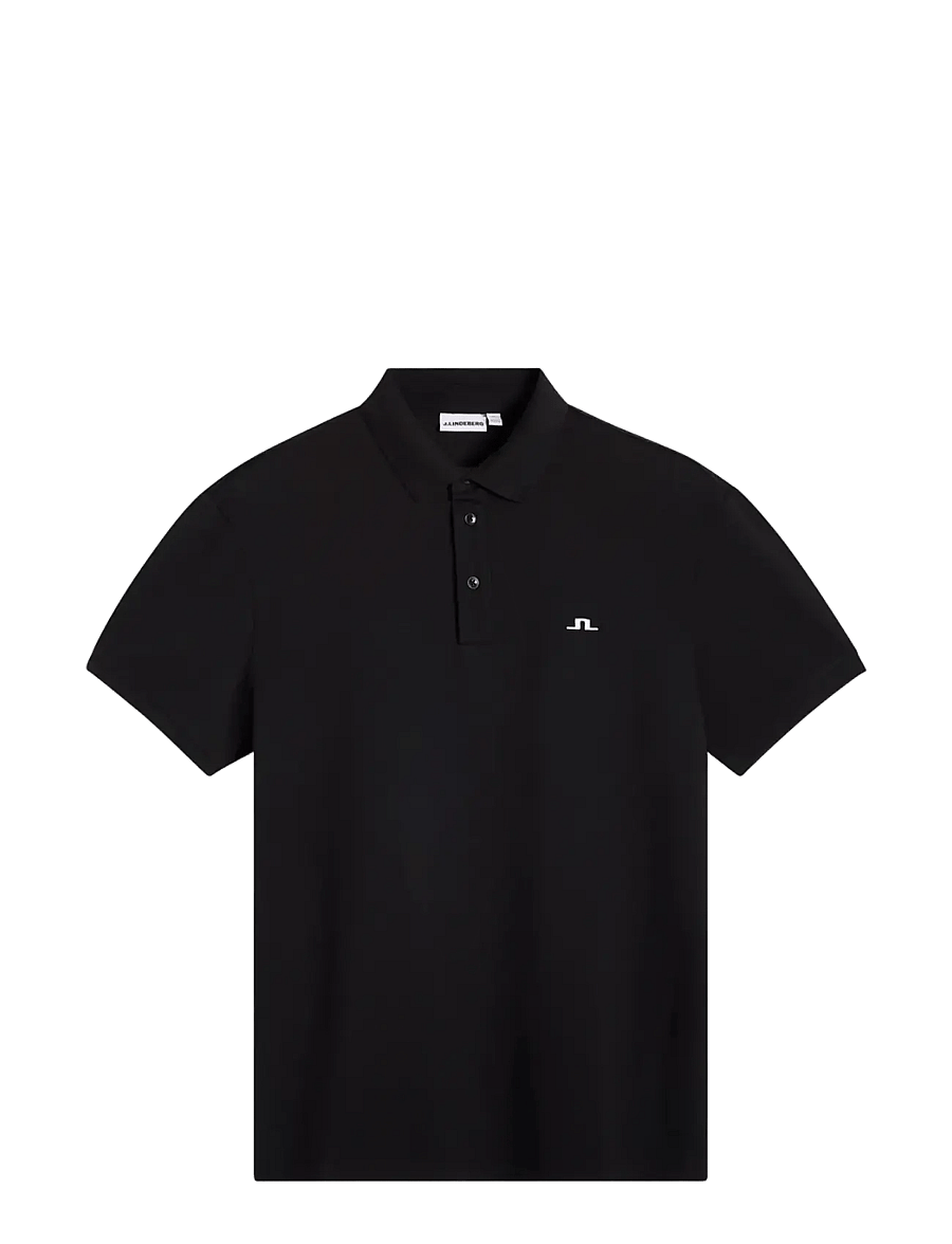 J. Lindeberg - M POLO PIQUE - kurzärmelig - black - 0