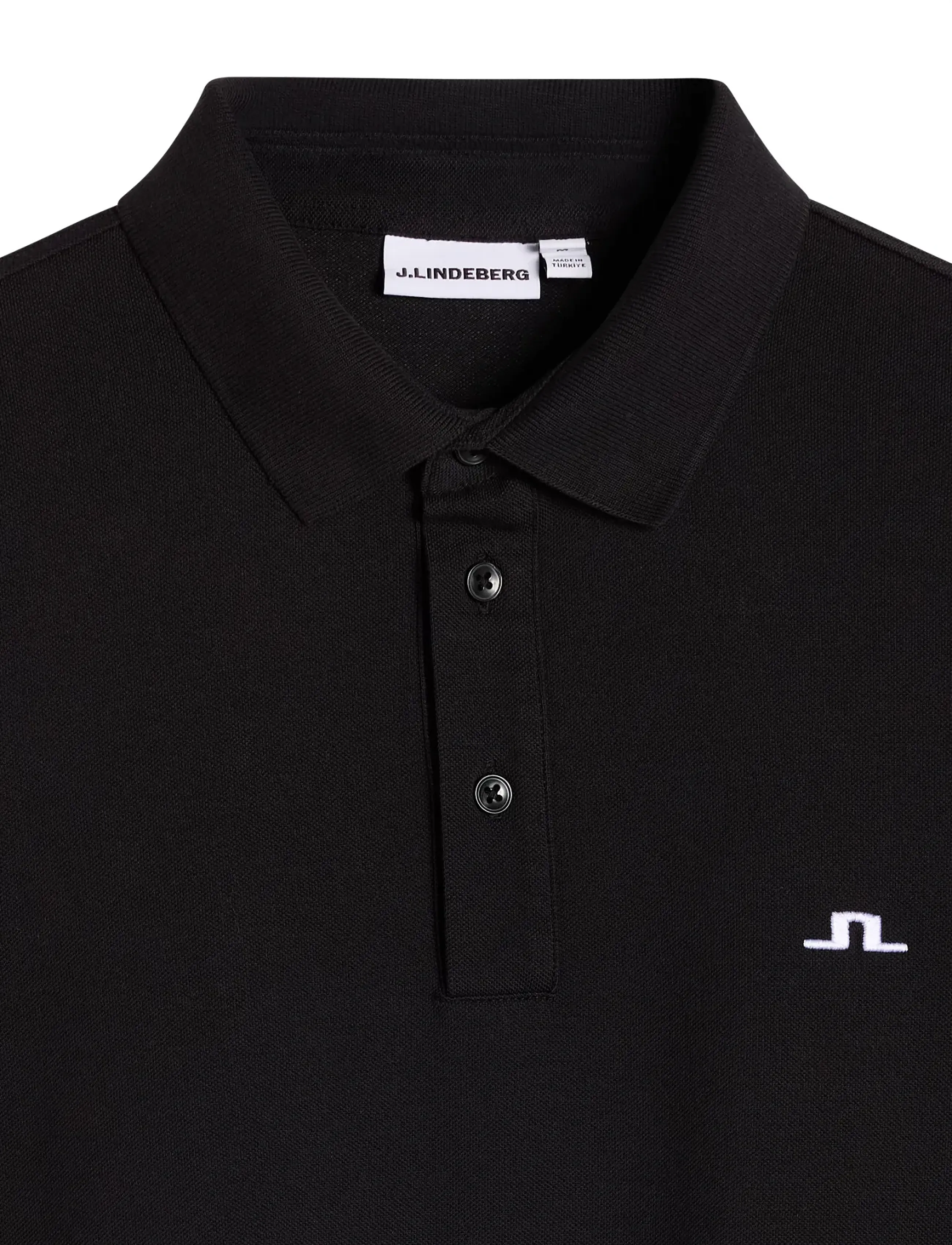 J. Lindeberg - M POLO PIQUE - kurzärmelig - black - 1