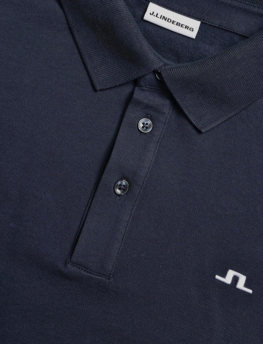 J. Lindeberg - M POLO PIQUE - short-sleeved polos - jl navy - 2