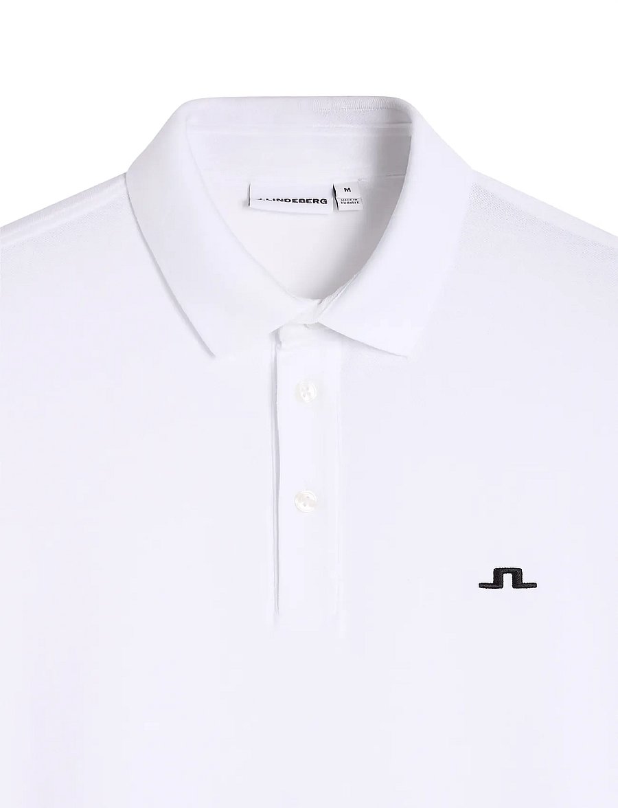 J. Lindeberg - M POLO PIQUE - kurzärmelig - white - 1