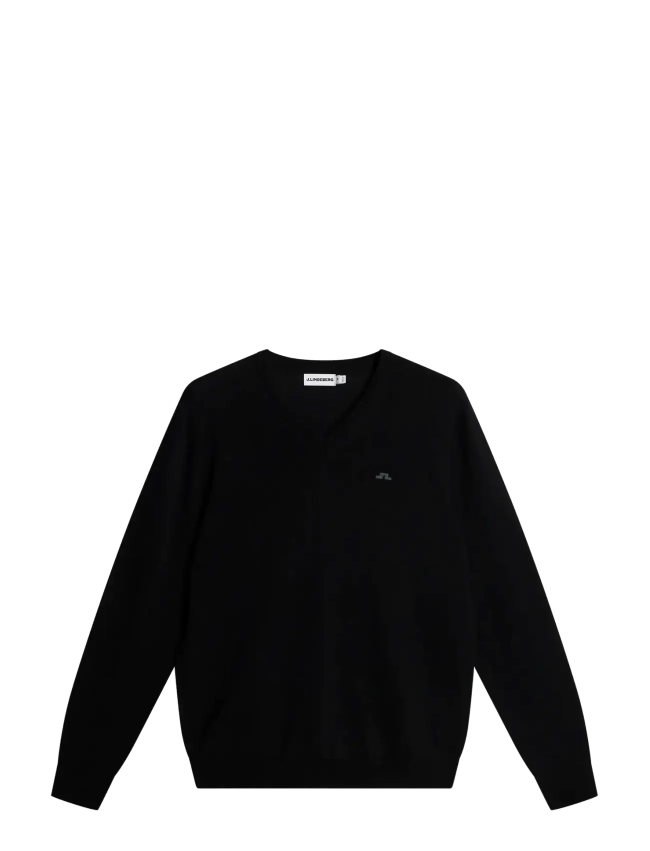 J. Lindeberg Lymann Knitted Sweater - Kleidung - BLACK / black