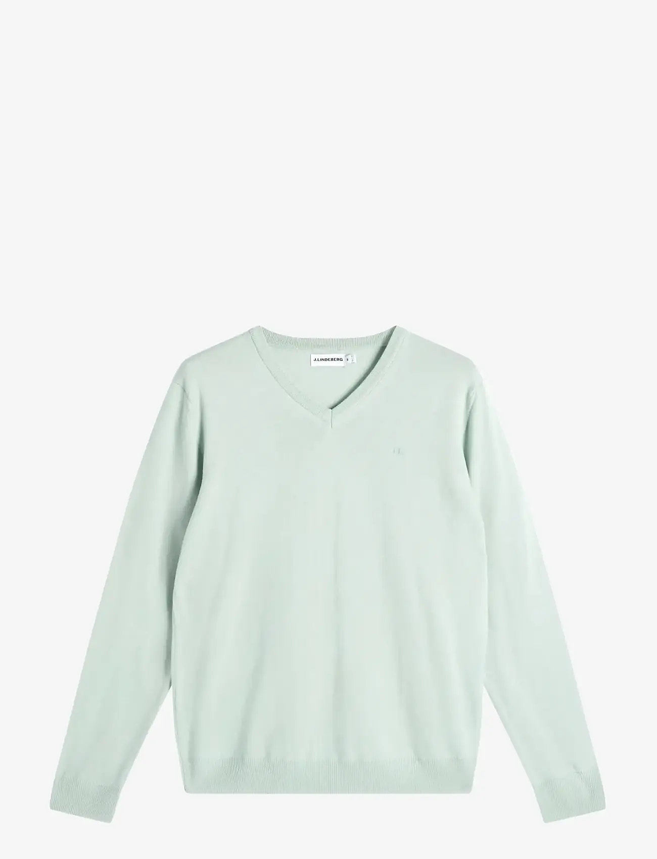 J. Lindeberg - Lymann Knitted Sweater - v-ausschnitt - jadeite - 0