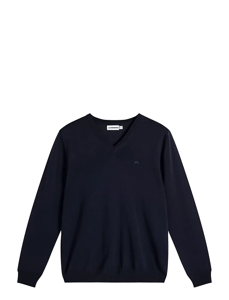 J. Lindeberg - Lymann Knitted Sweater - v-hals - jl navy - 1