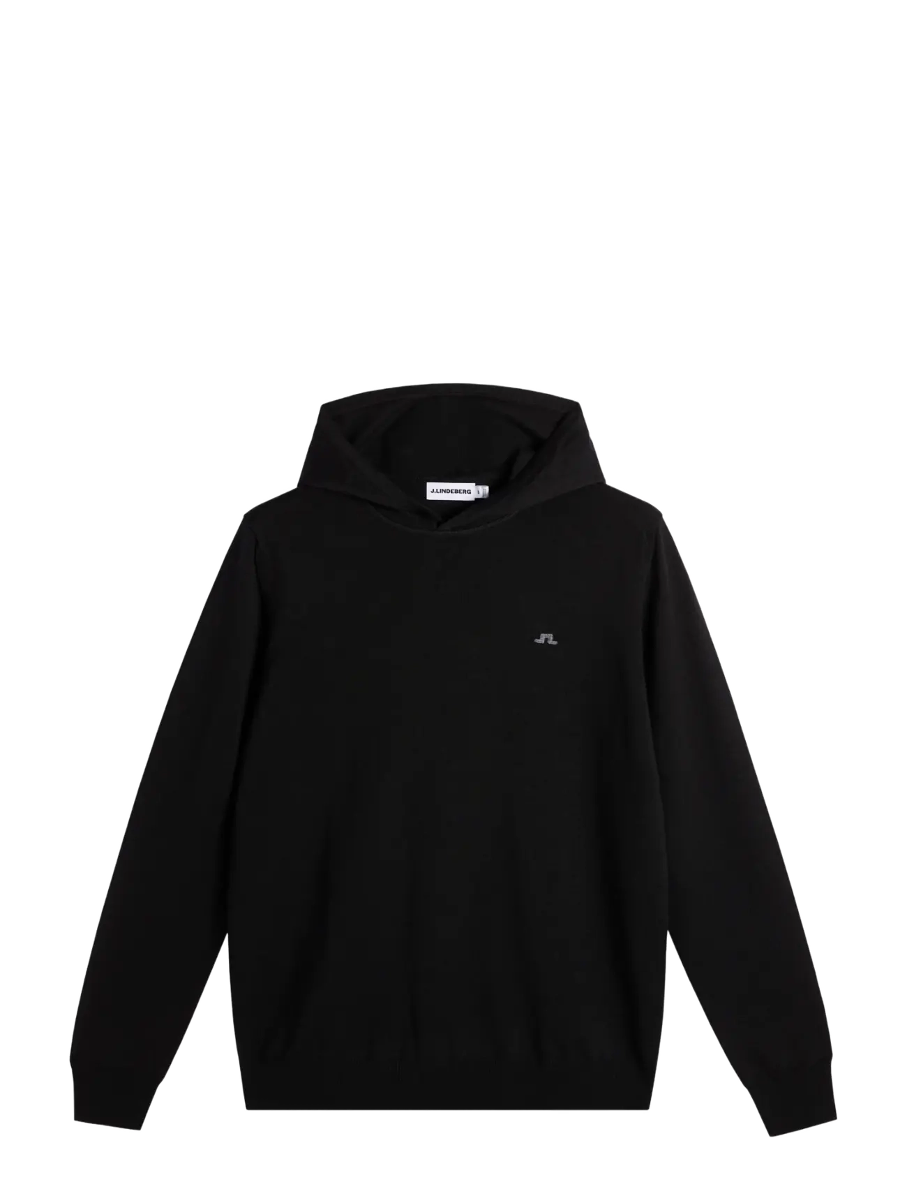 J. Lindeberg - Karl Merino Hoodie - hættetrøjer - black - 1
