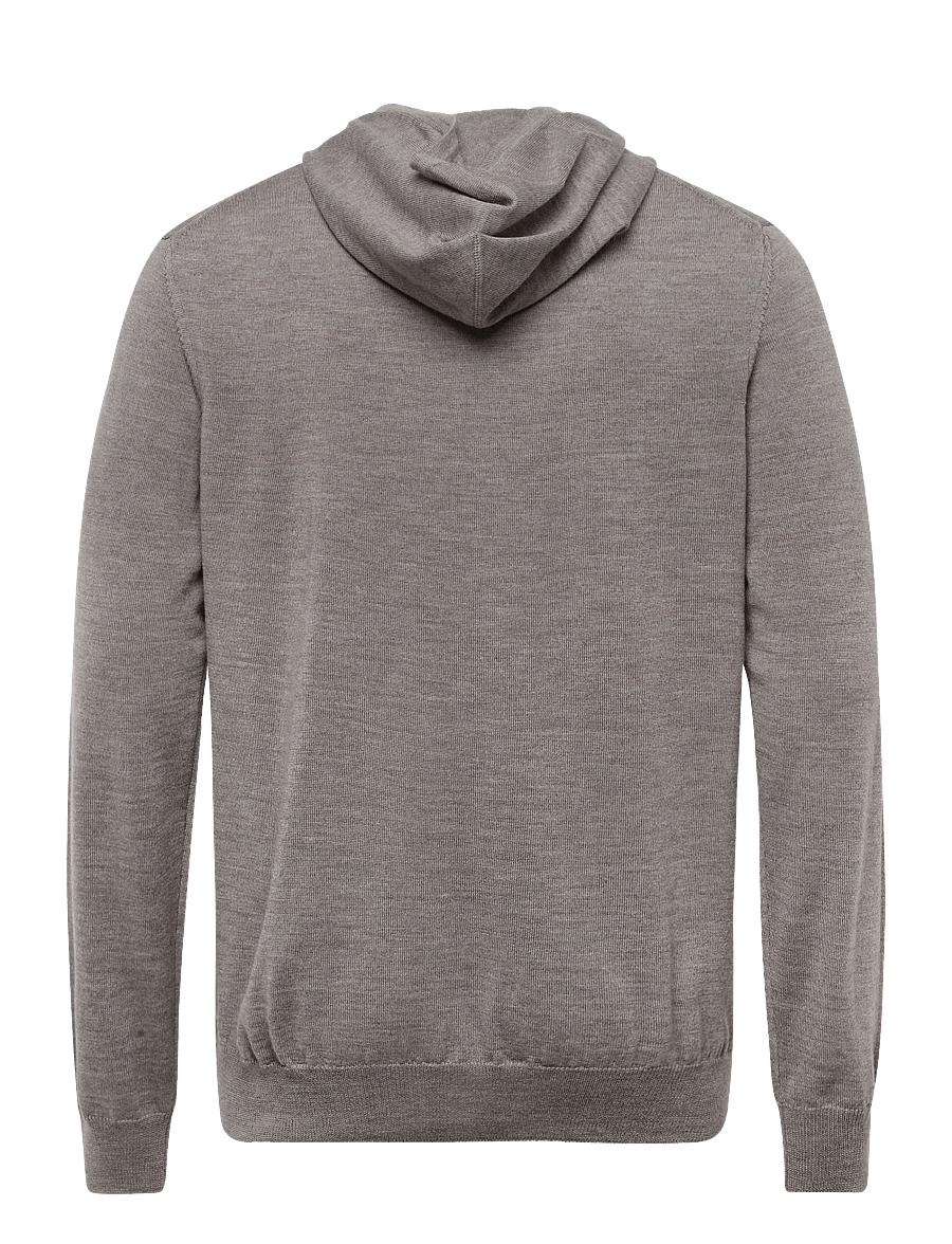 J. Lindeberg - Karl Merino Hoodie - kapuutsiga dressipluusid - brindle melange - 2