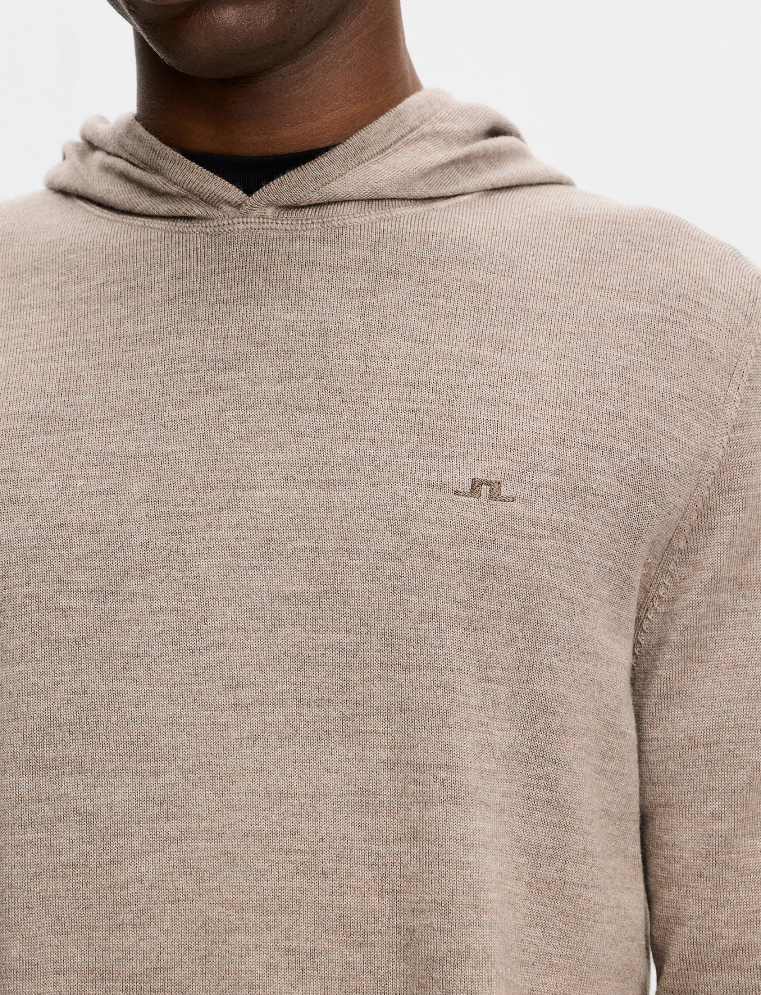 J. Lindeberg - Karl Merino Hoodie - hættetrøjer - brindle melange - 4
