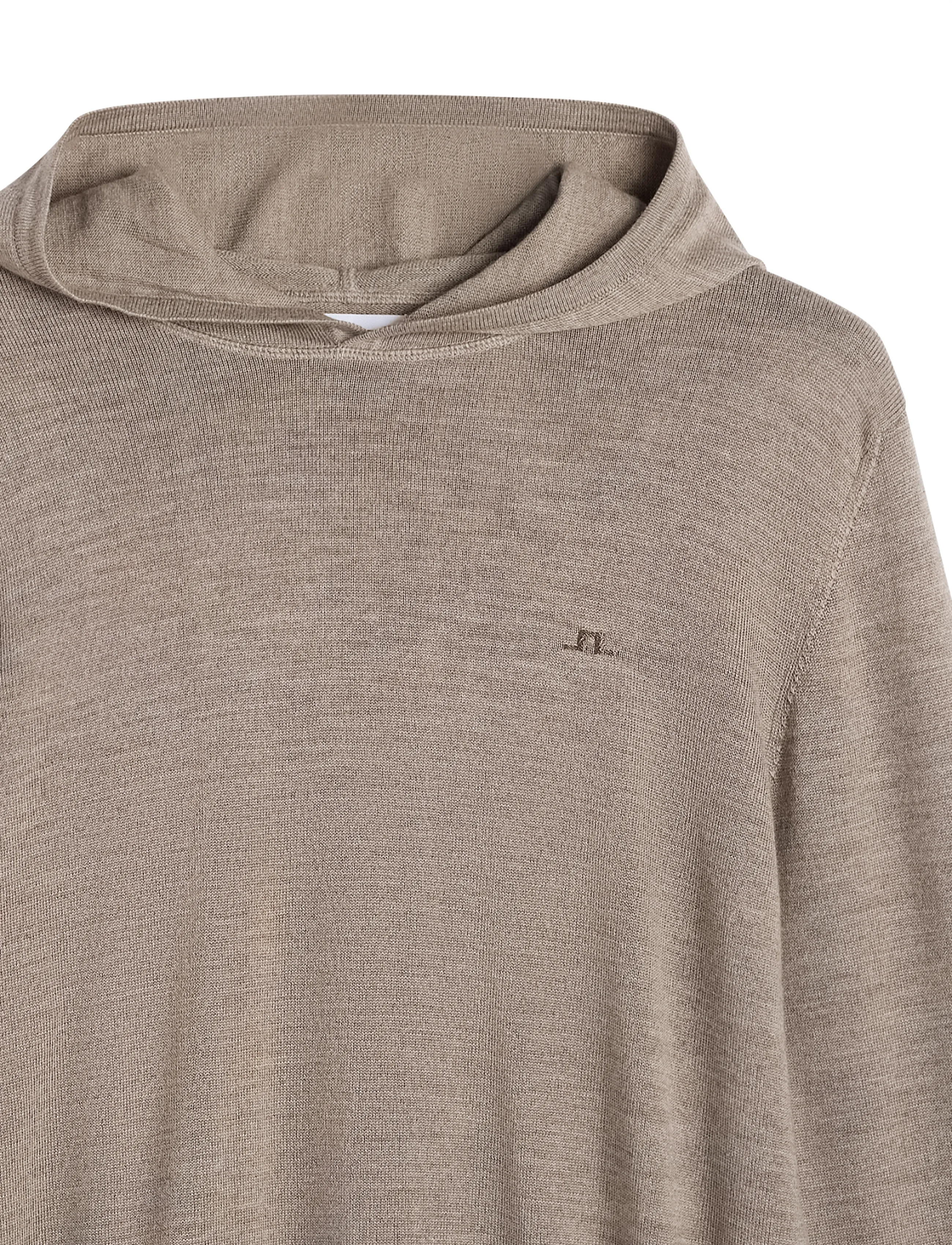 J. Lindeberg - Karl Merino Hoodie - hættetrøjer - brindle melange - 5