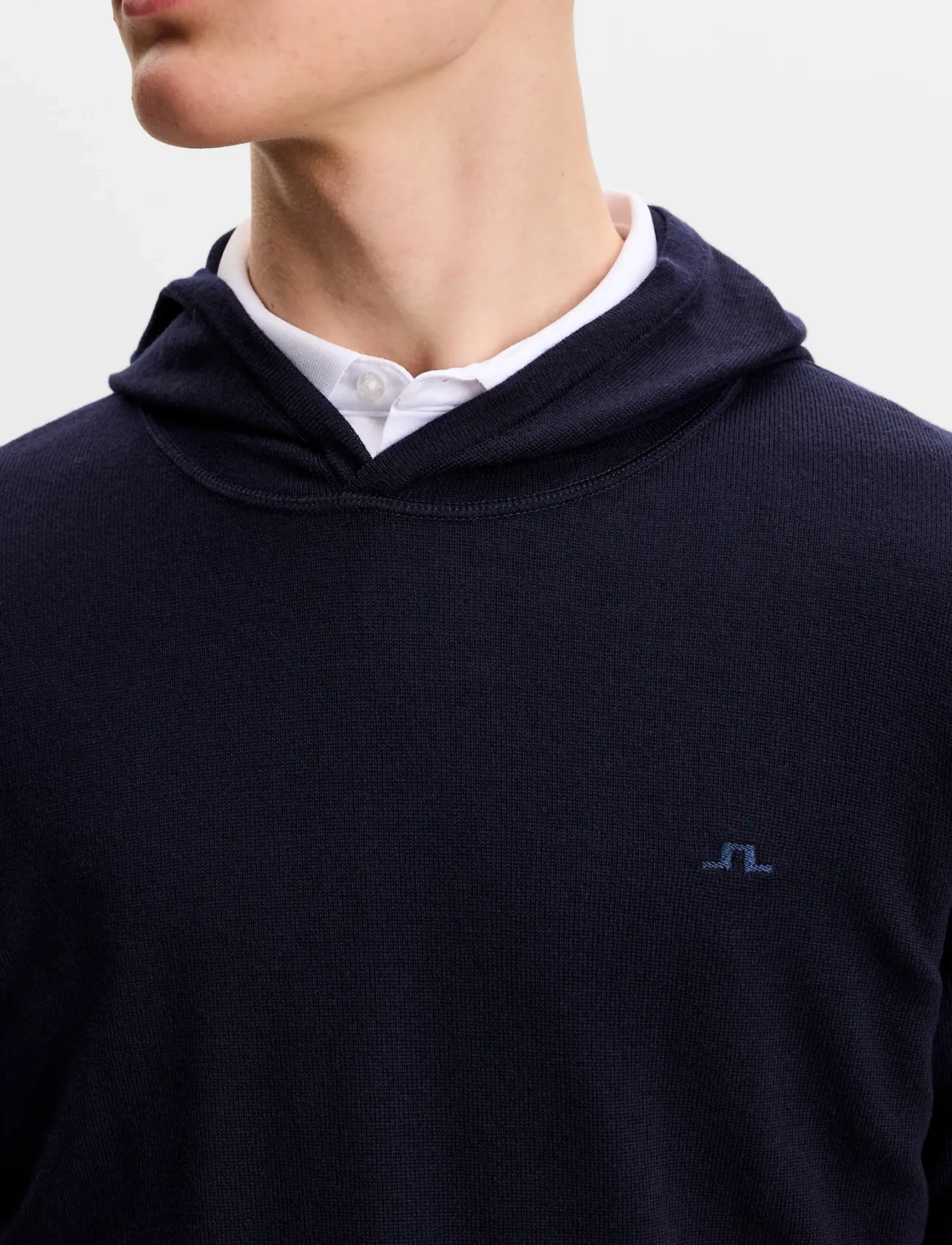 J. Lindeberg - Karl Merino Hoodie - hættetrøjer - jl navy - 5